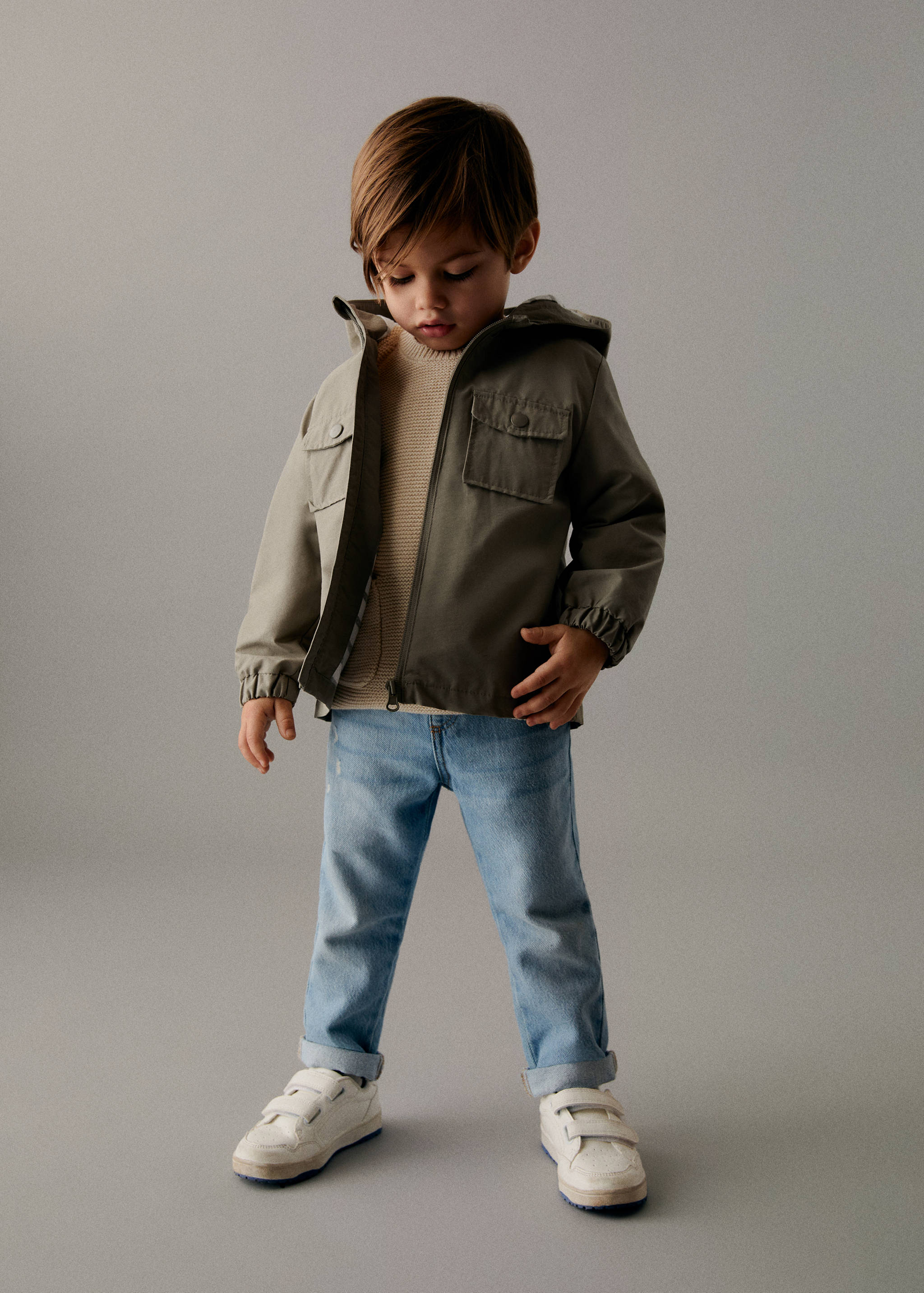 Pocket parka - General plane