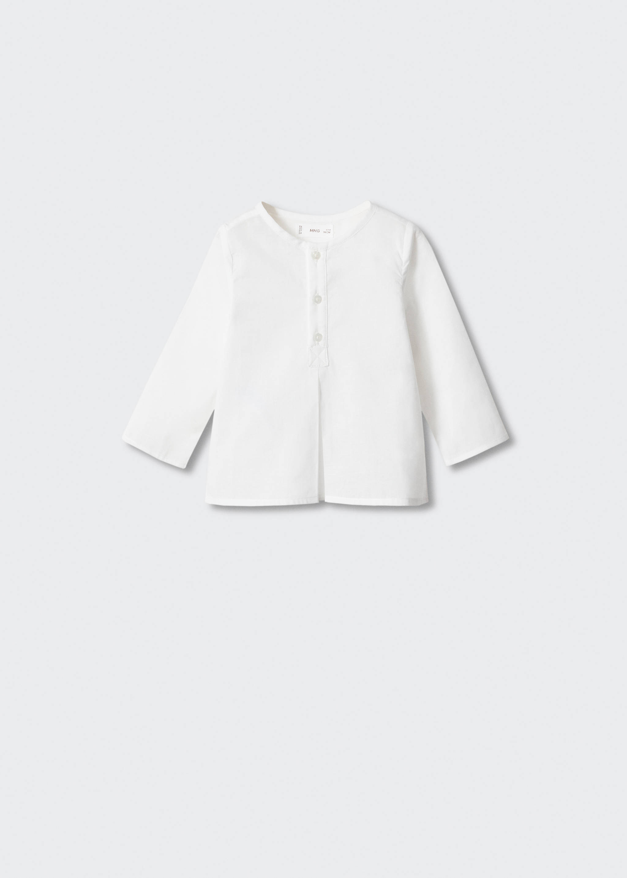 Mao collar blouse - Article without model