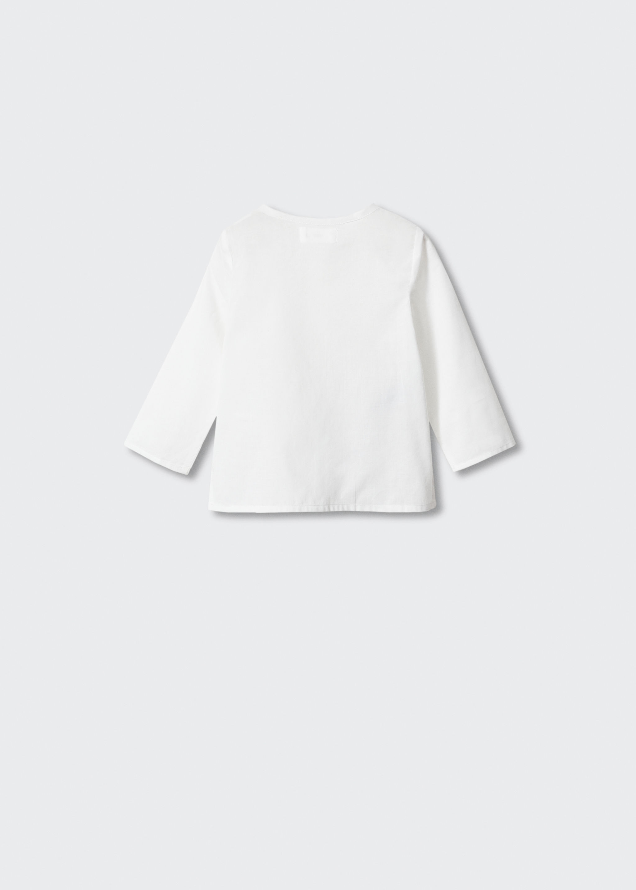 Blouse col mao - Verso de l’article
