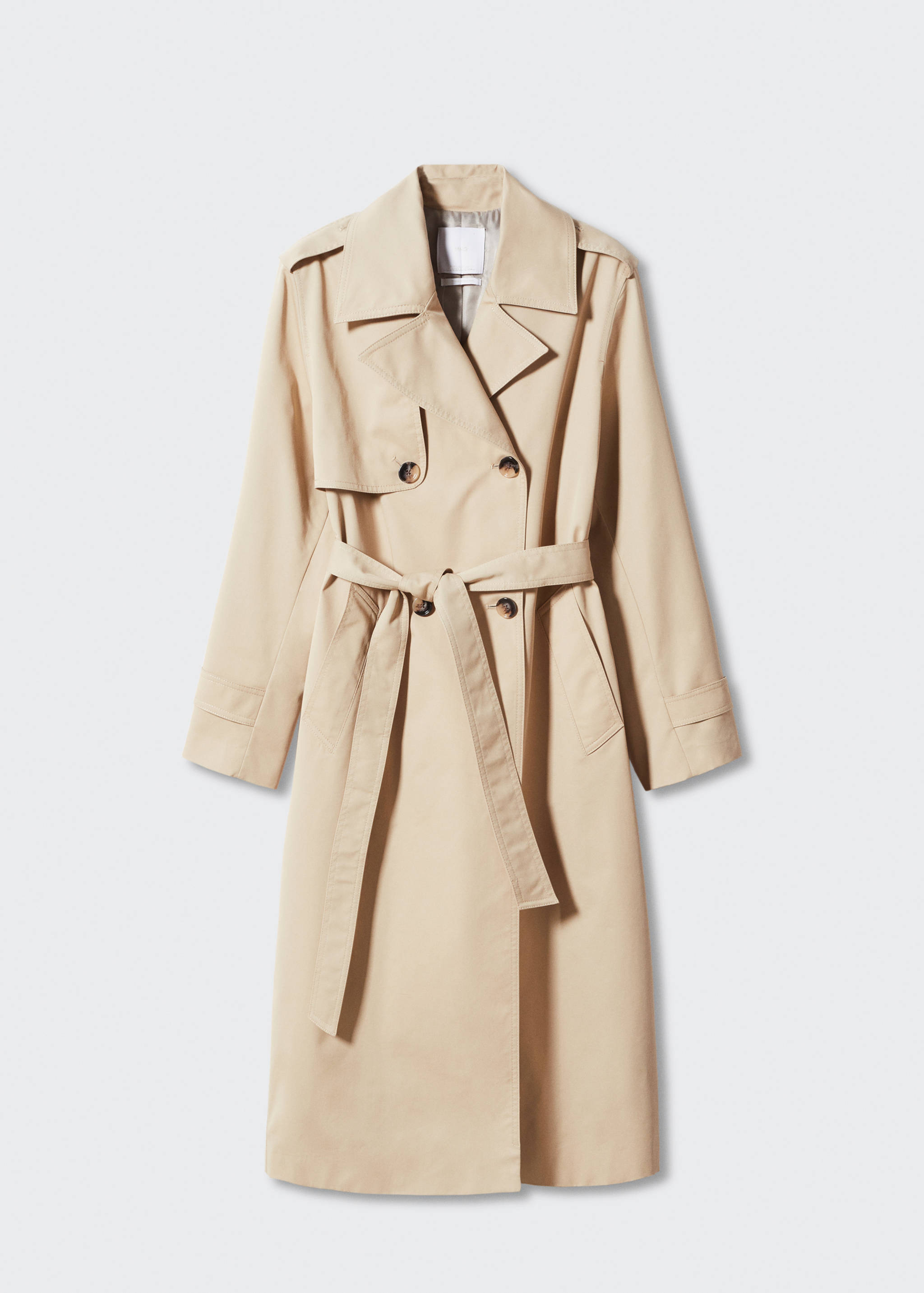 Double-breasted trench coat - Article without model