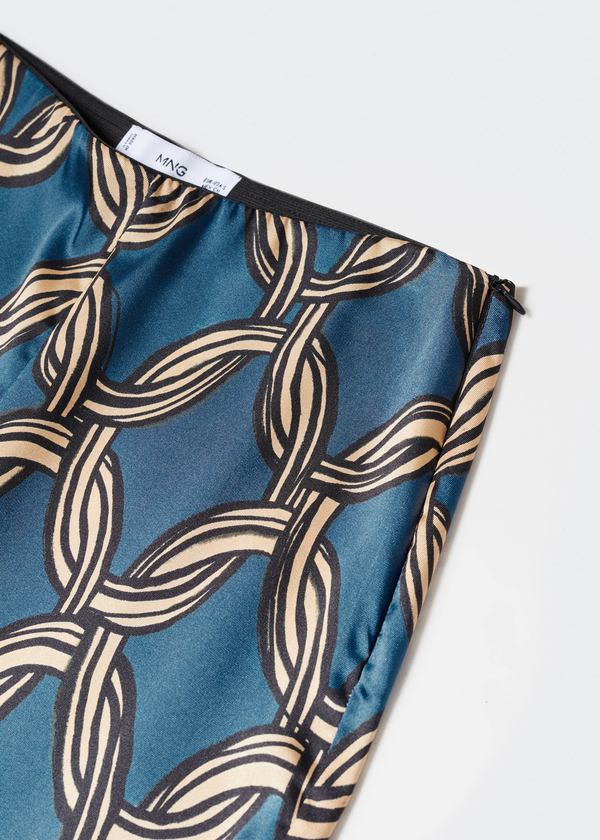 Bedrukte satijnen broek - Detail van het artikel 8