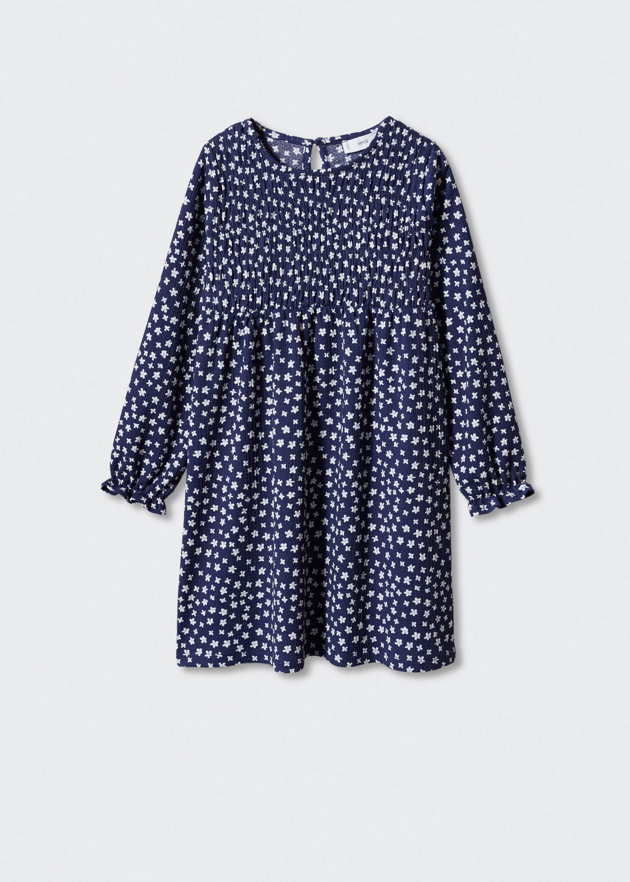 Printed ruffle dress - Article without model