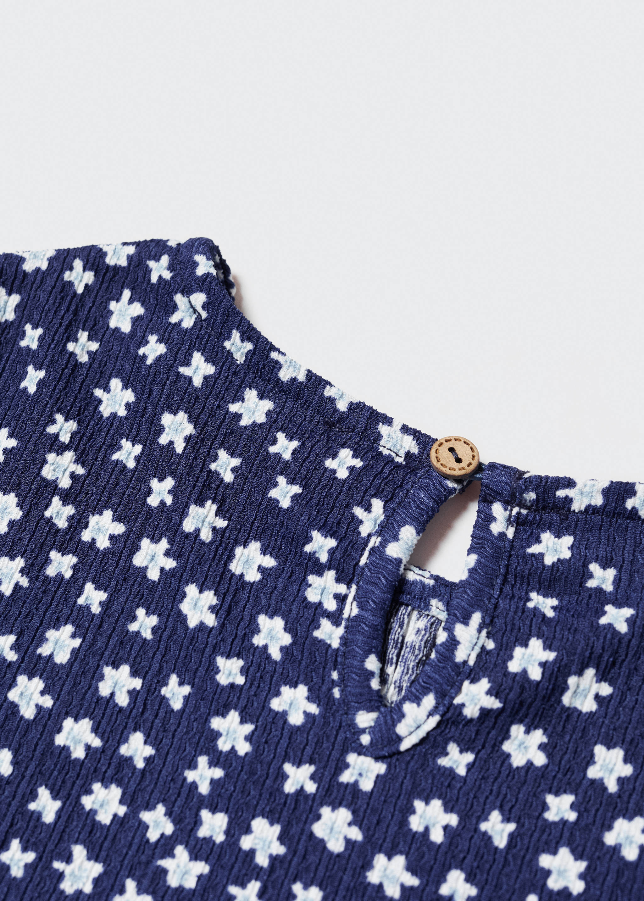 Printed ruffle dress - Details of the article 8