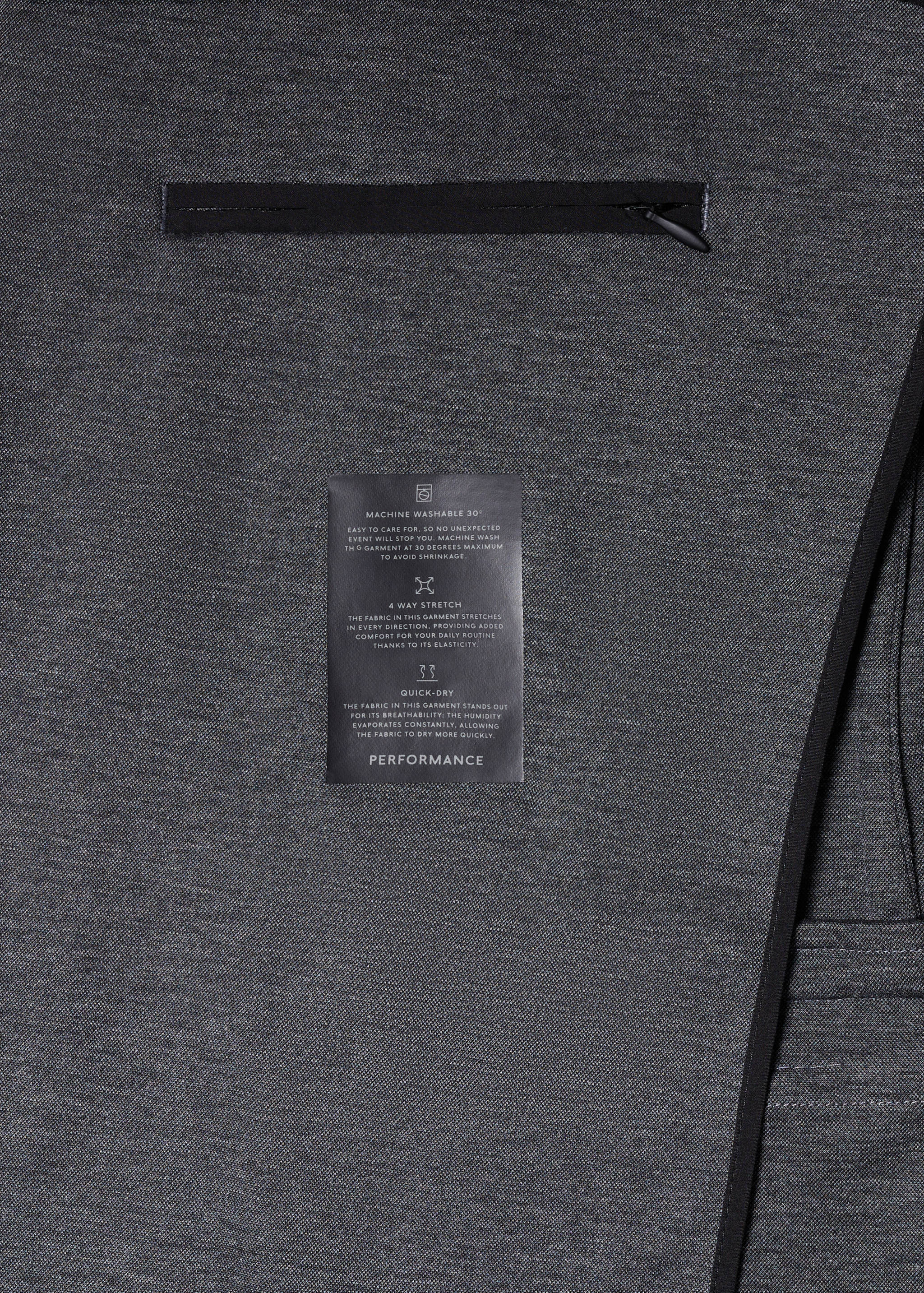 Slim Fit-Anzugjacke in Stretch-Optik - Detail des Artikels 8