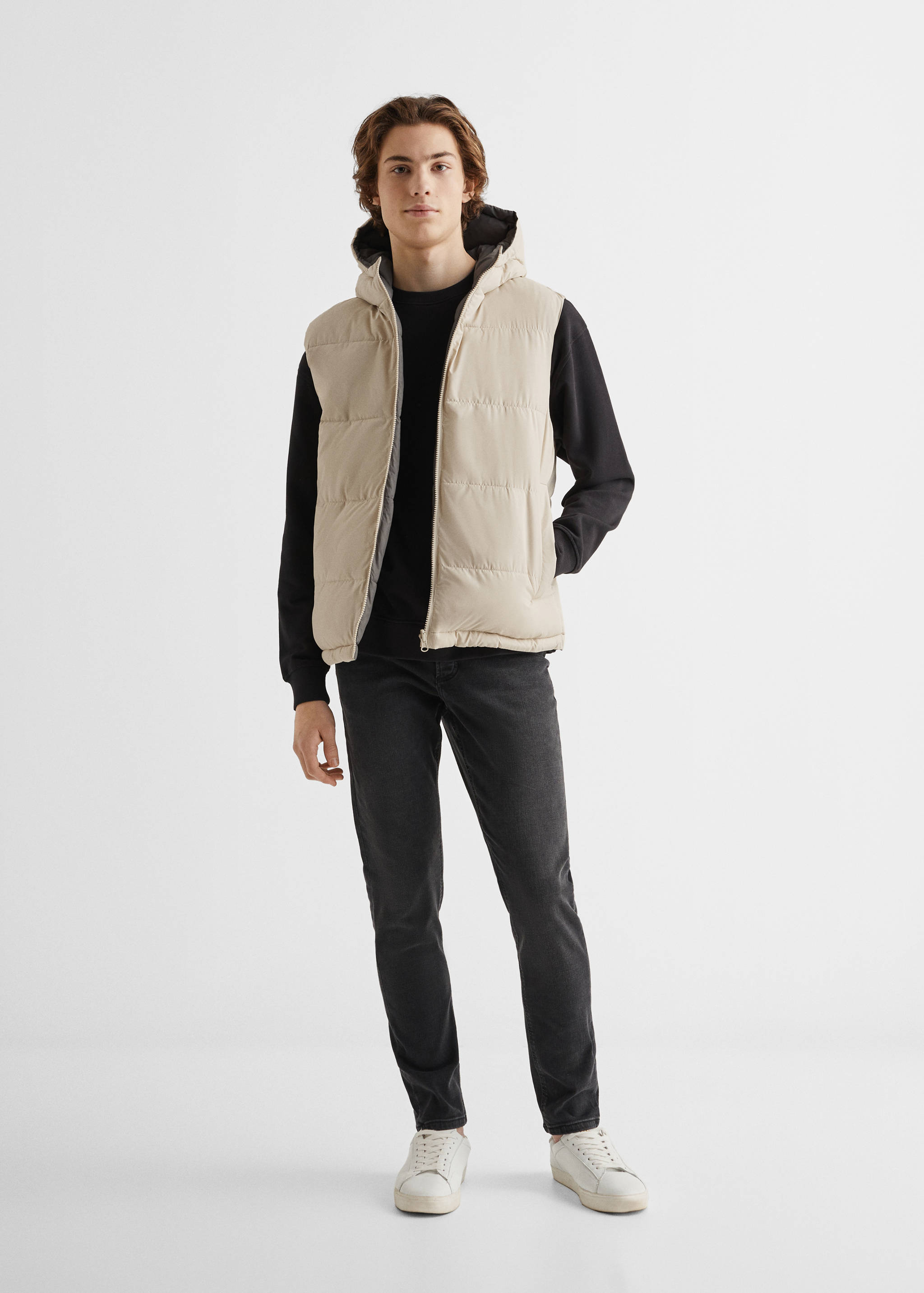 Quilted gilet - General plane