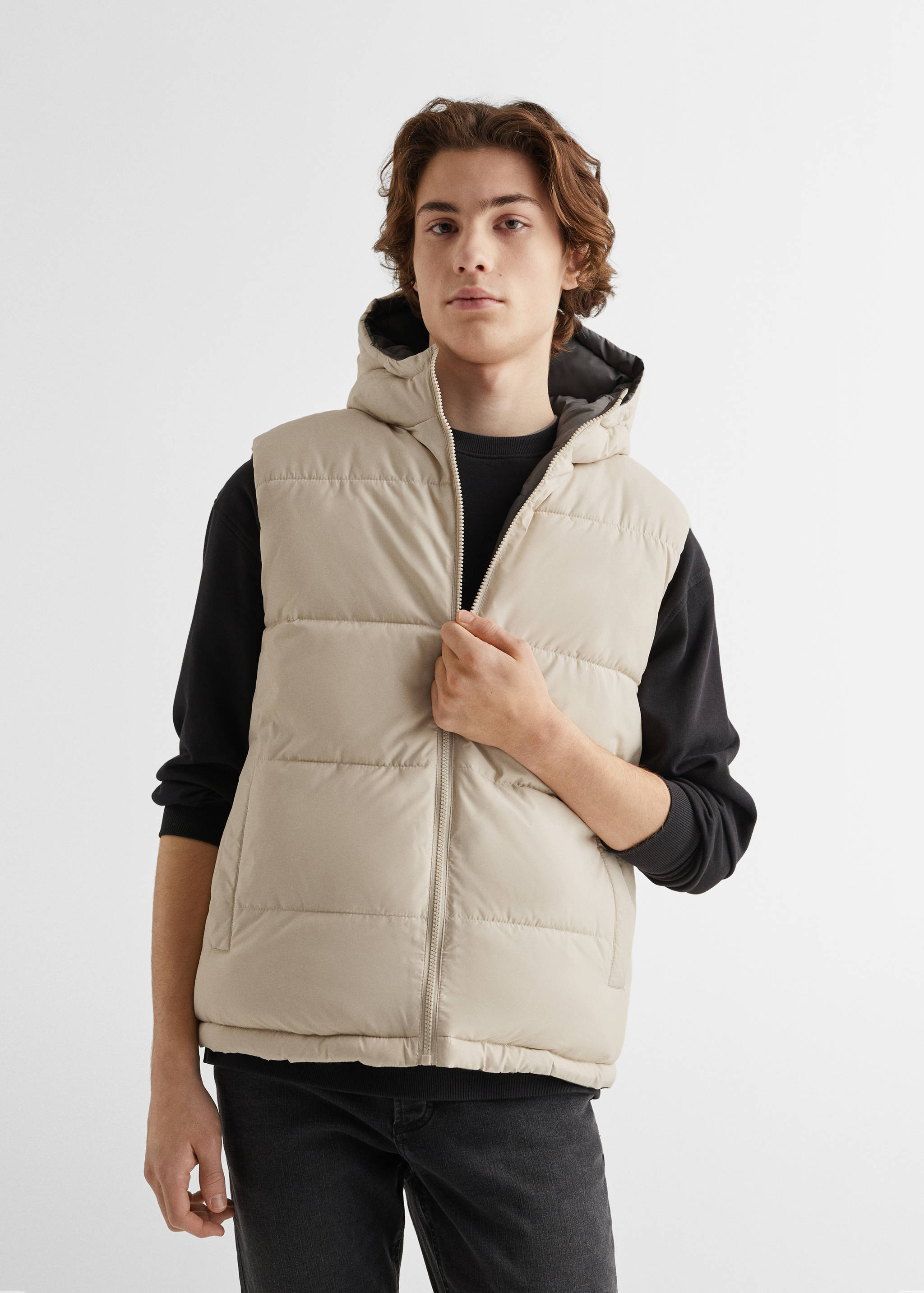 Quilted gilet - Medium plane