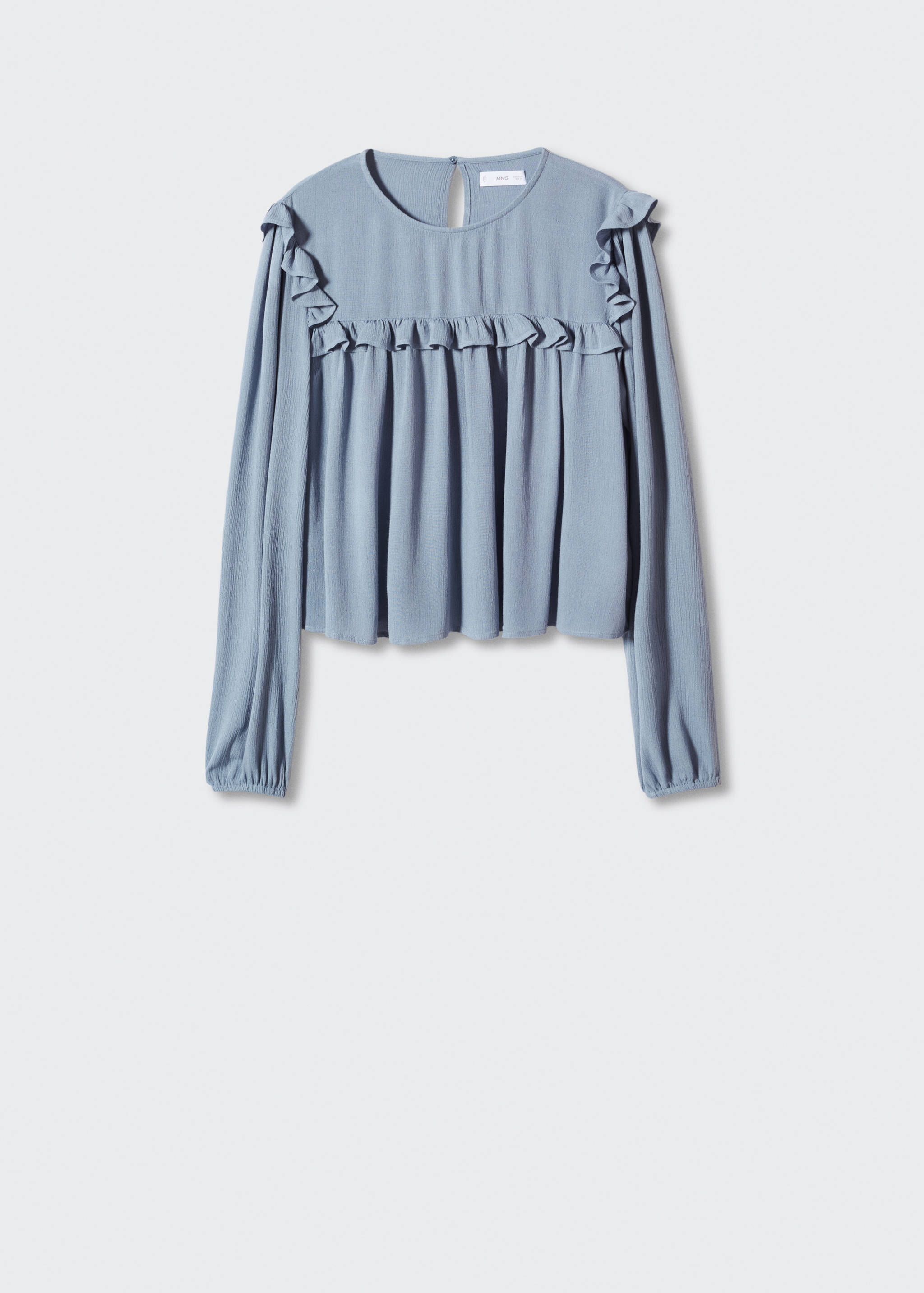 Flowy ruffle blouse - Article without model