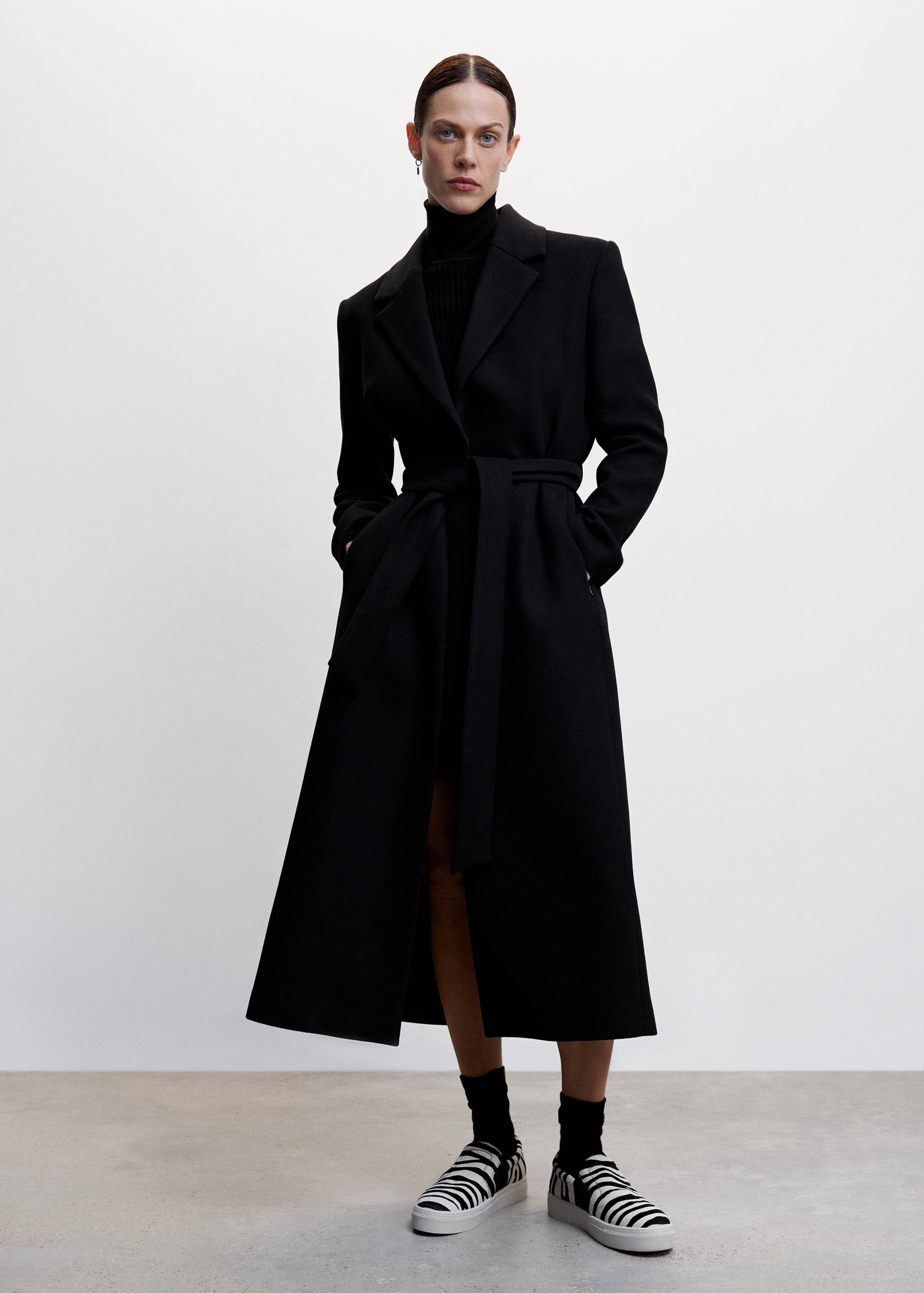 Sabatilles esportives pell pèl - Pla general