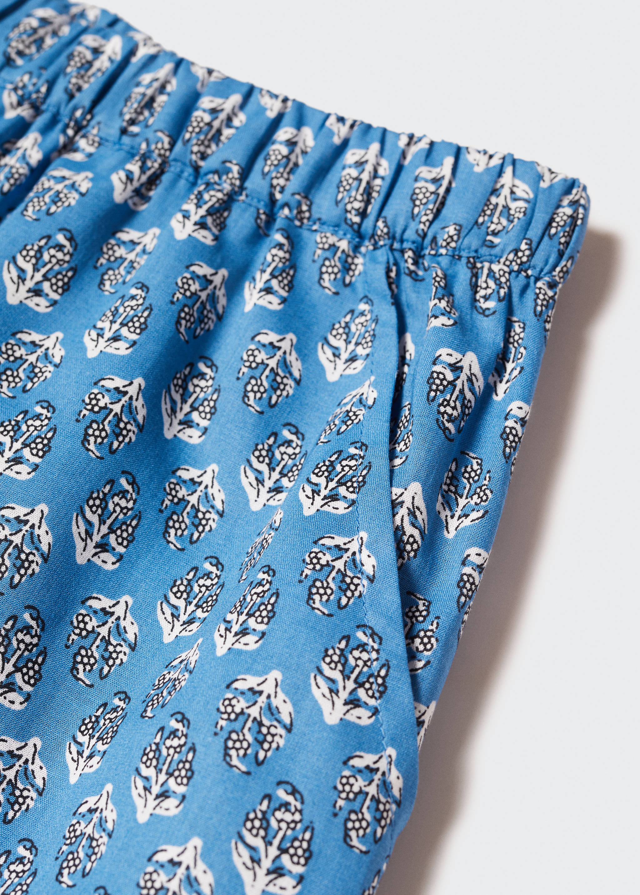 Flower print trousers - Details of the article 8