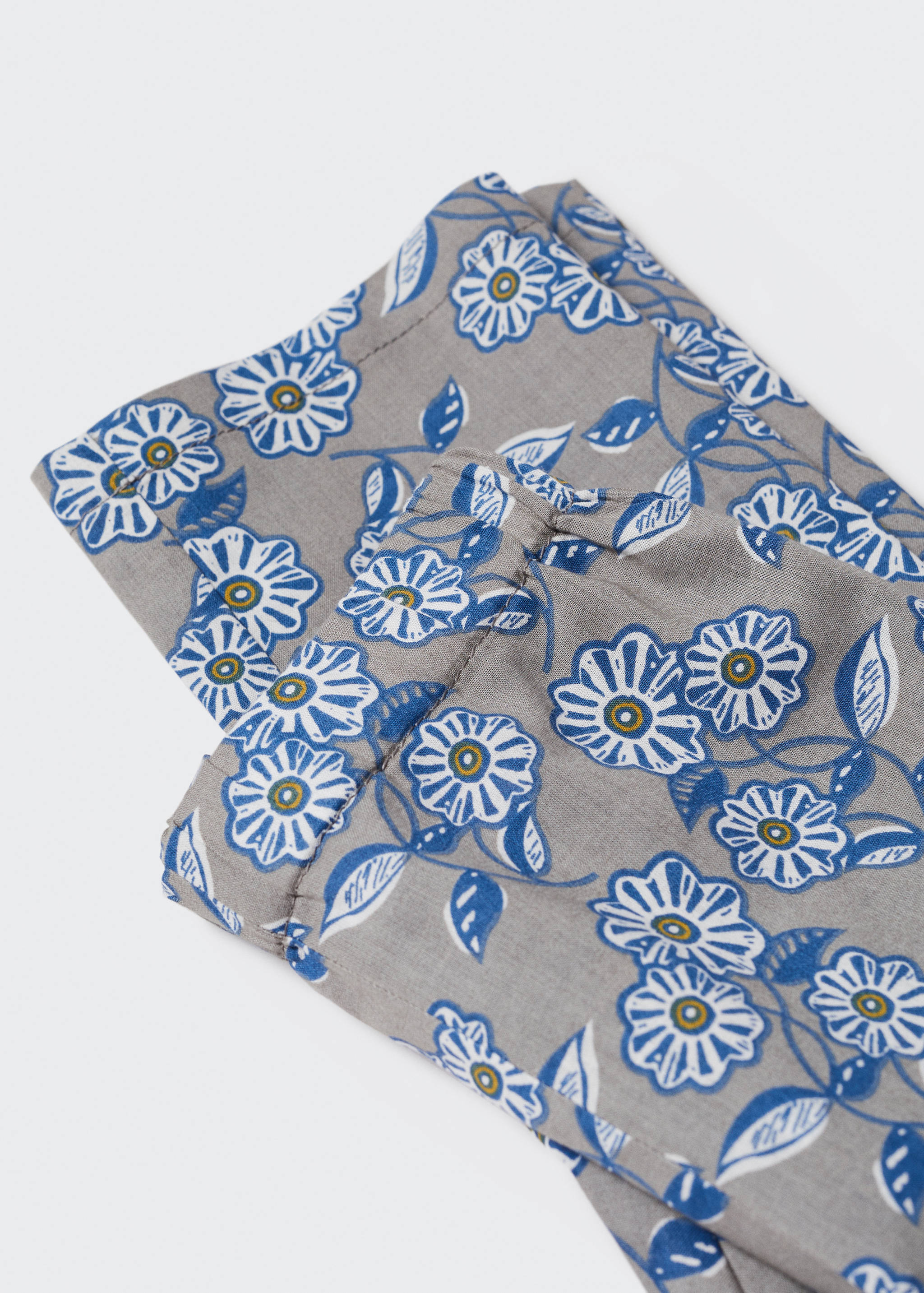 Flower print trousers - Details of the article 8