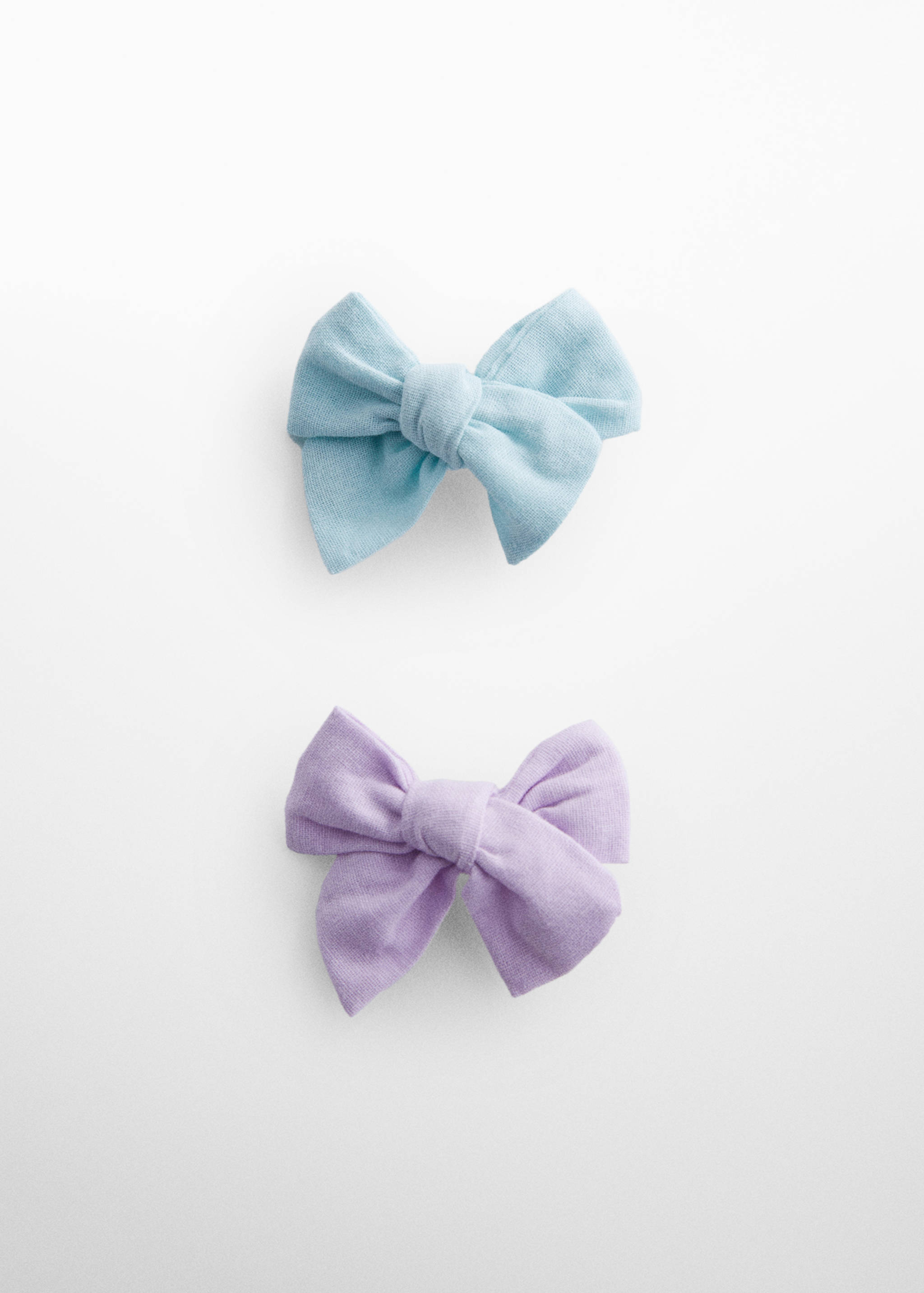 Pack 2 barrettes à nœud - Article sans modèle