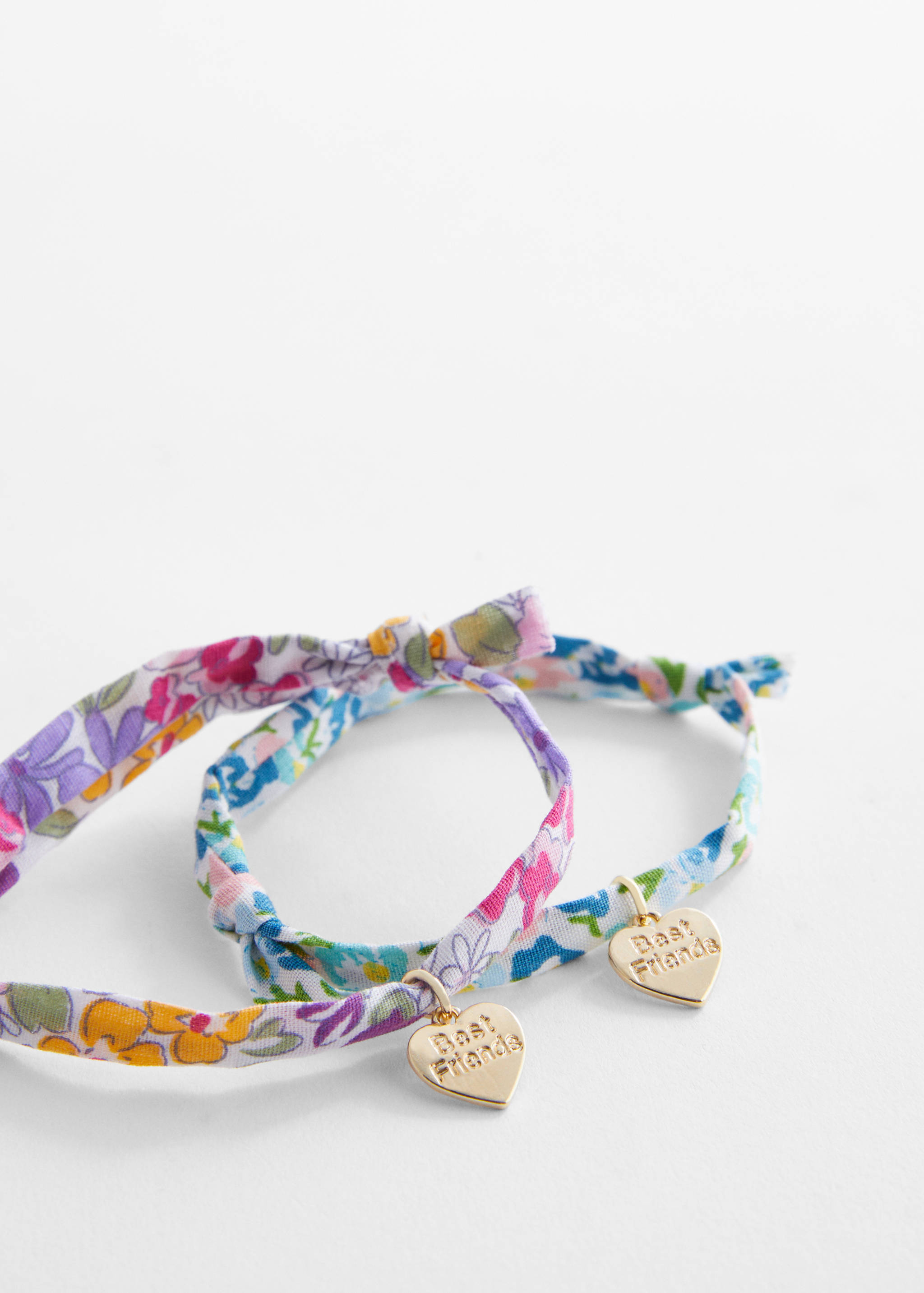 2-pakk med perlearmbånd - Halvtotal bildeutsnitt