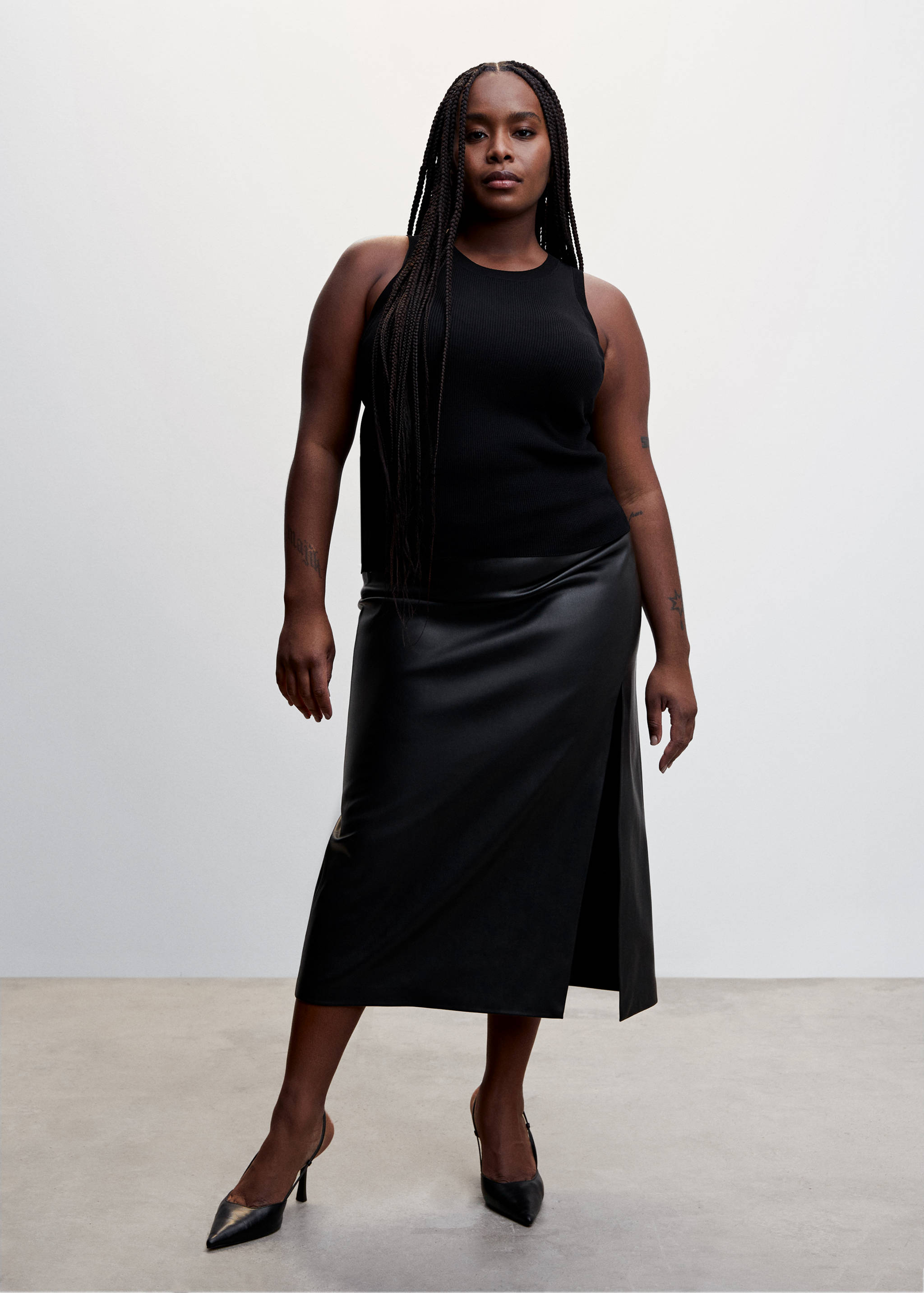 Stricktop mit breiten Trägern - Detail des Artikels 3