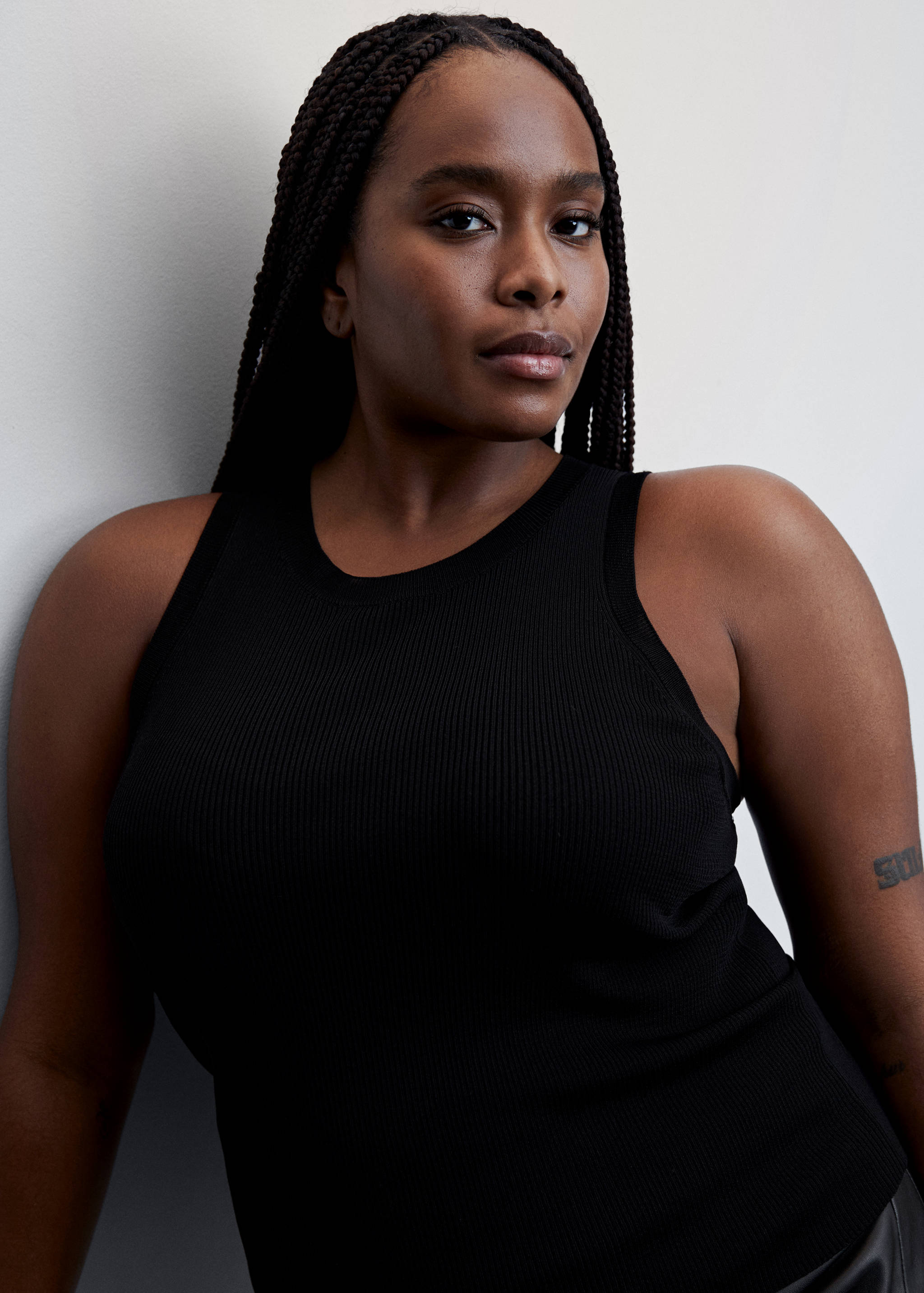 Stricktop mit breiten Trägern - Detail des Artikels 4