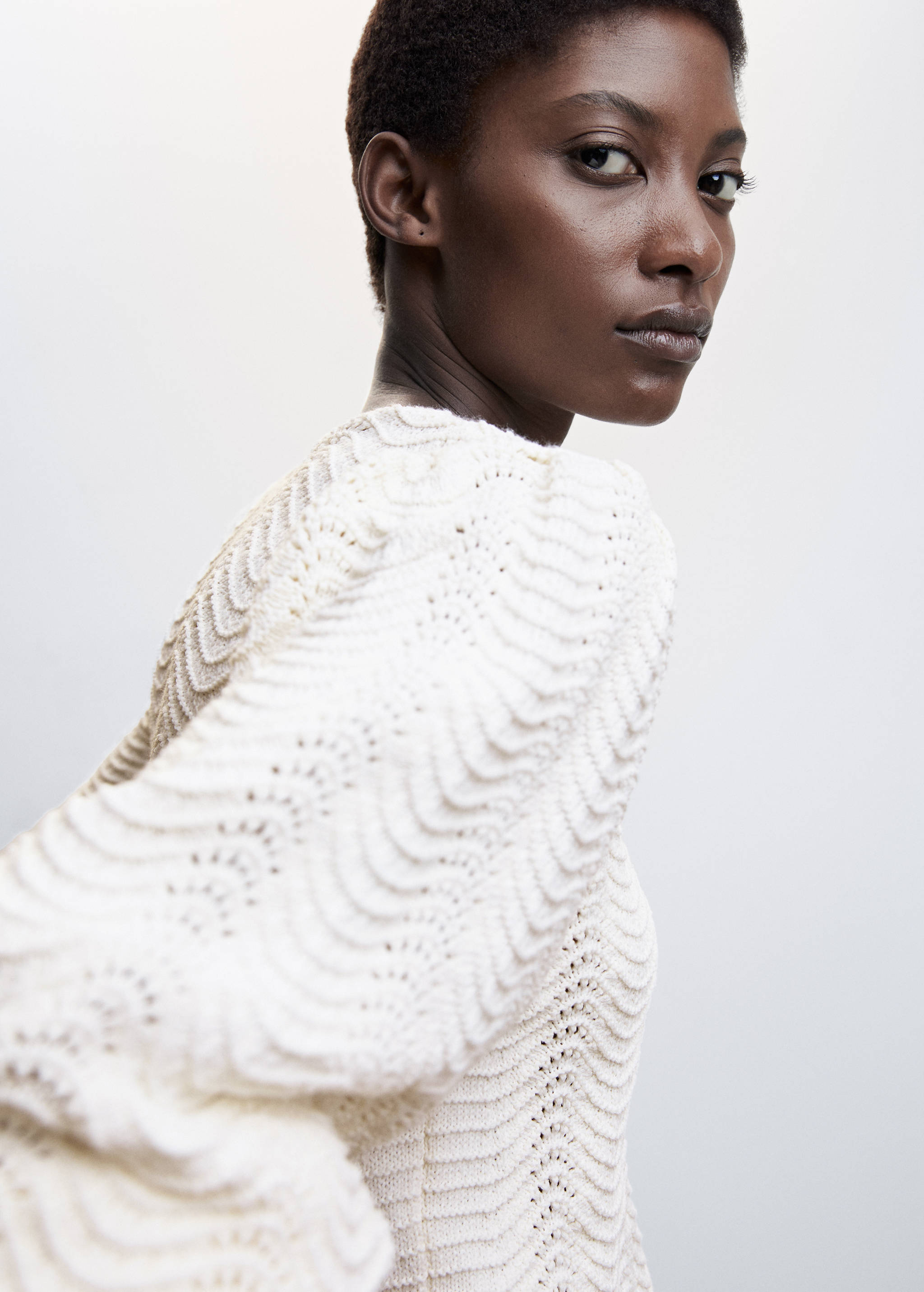 Strickpullover mit Ballonärmel - Detail des Artikels 1