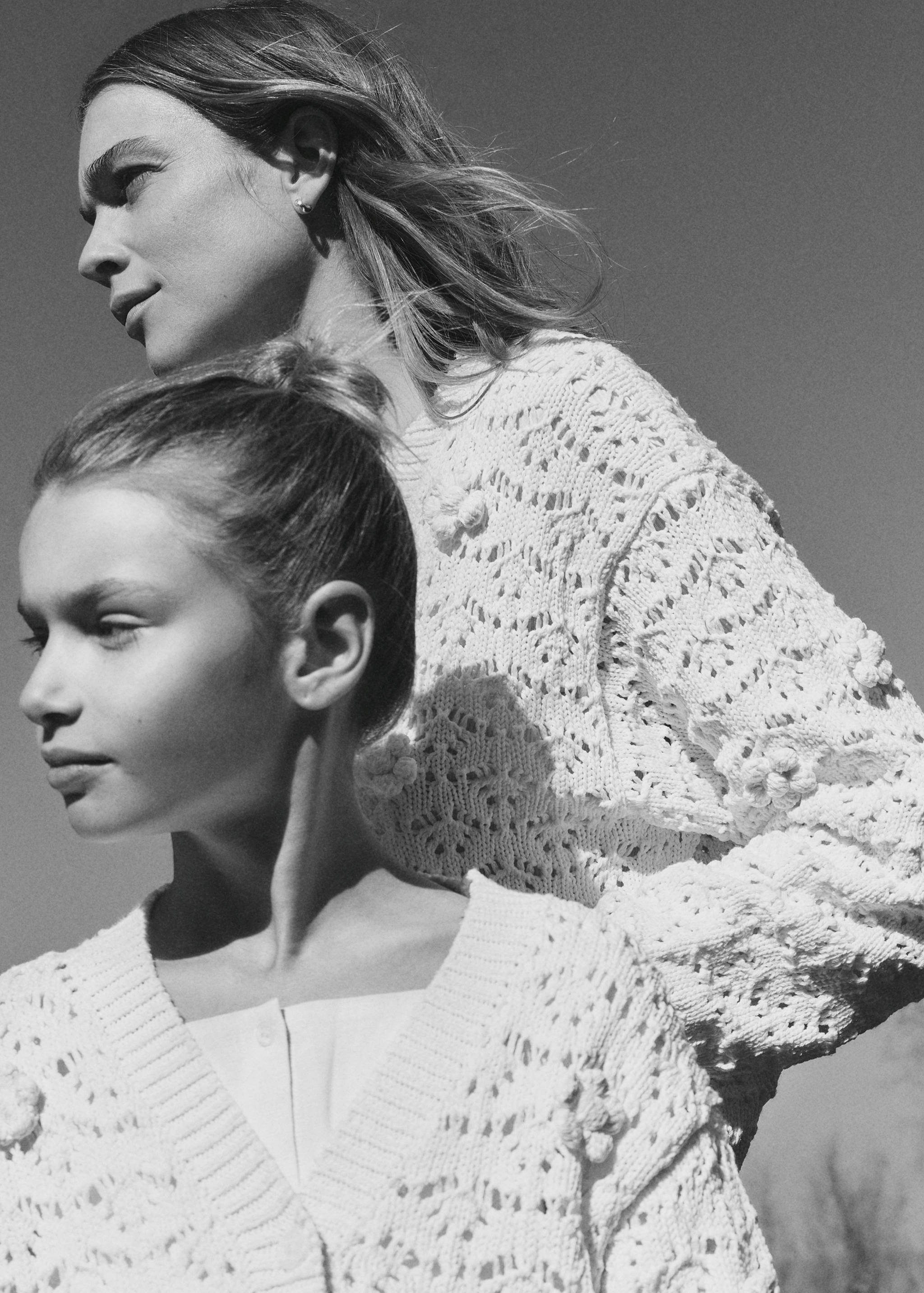 Openwork knit cardigan - Details of the article 7