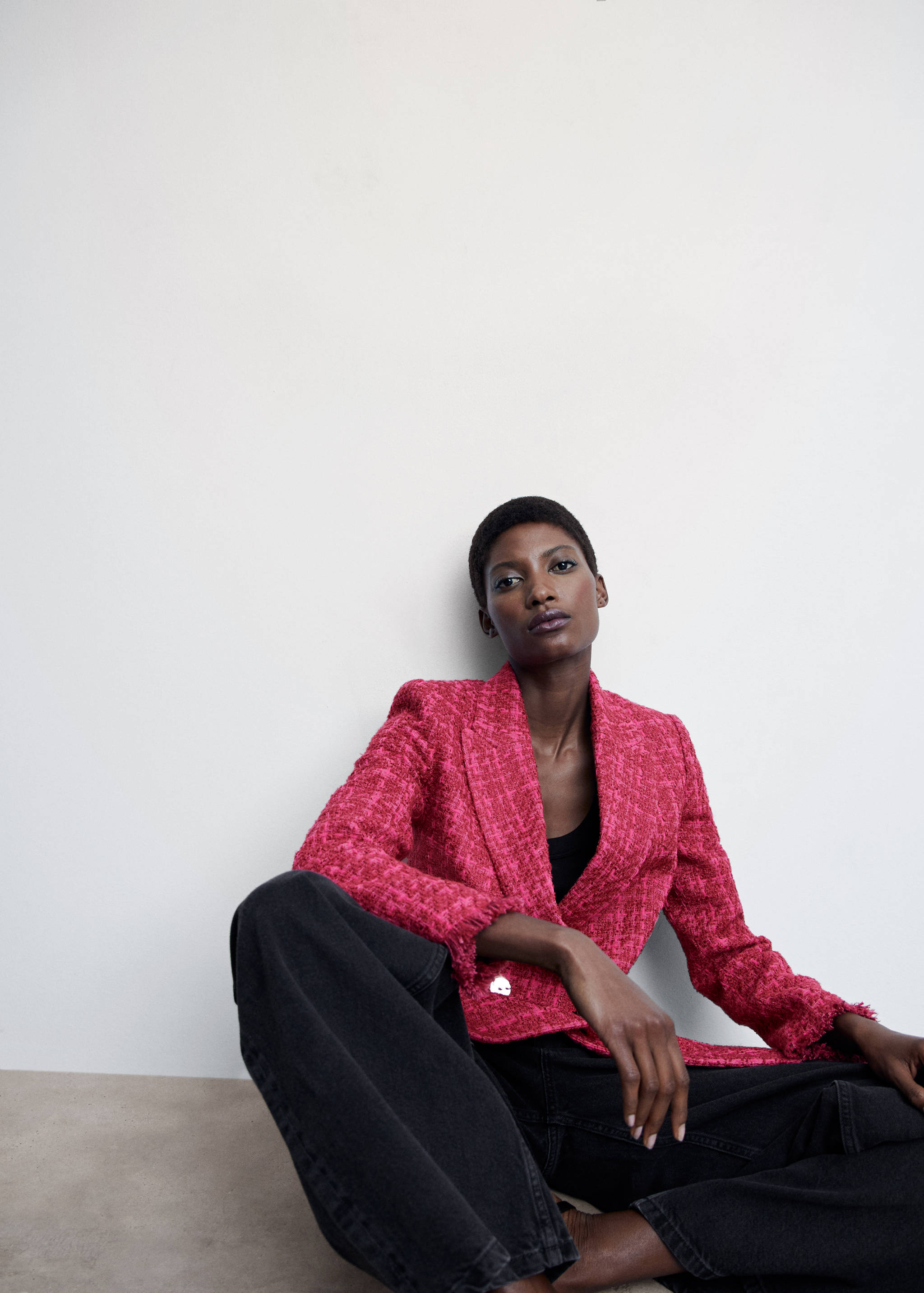 Buttons tweed blazer - Details of the article 2