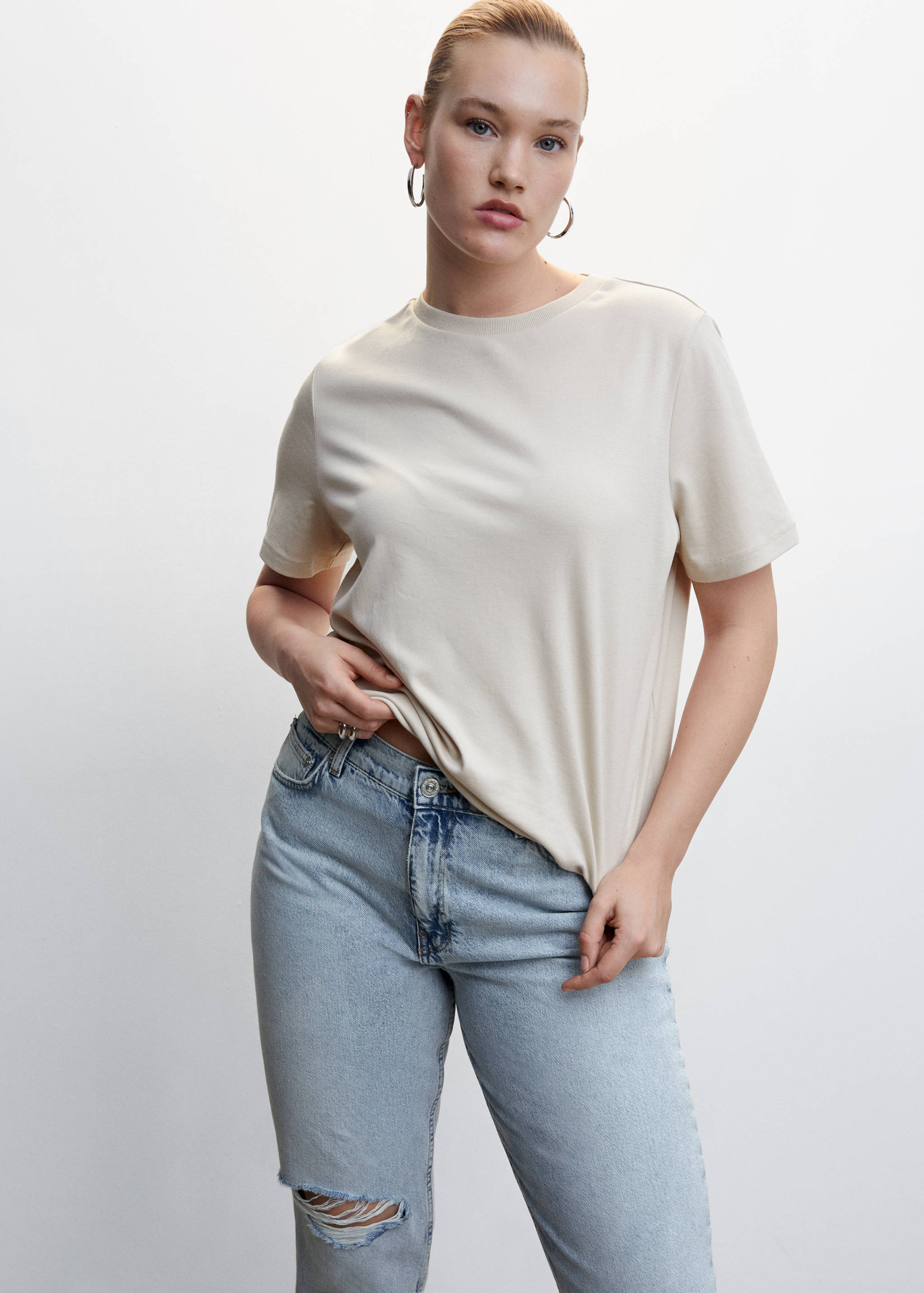 Mom high-waist jeans - Details of the article 5