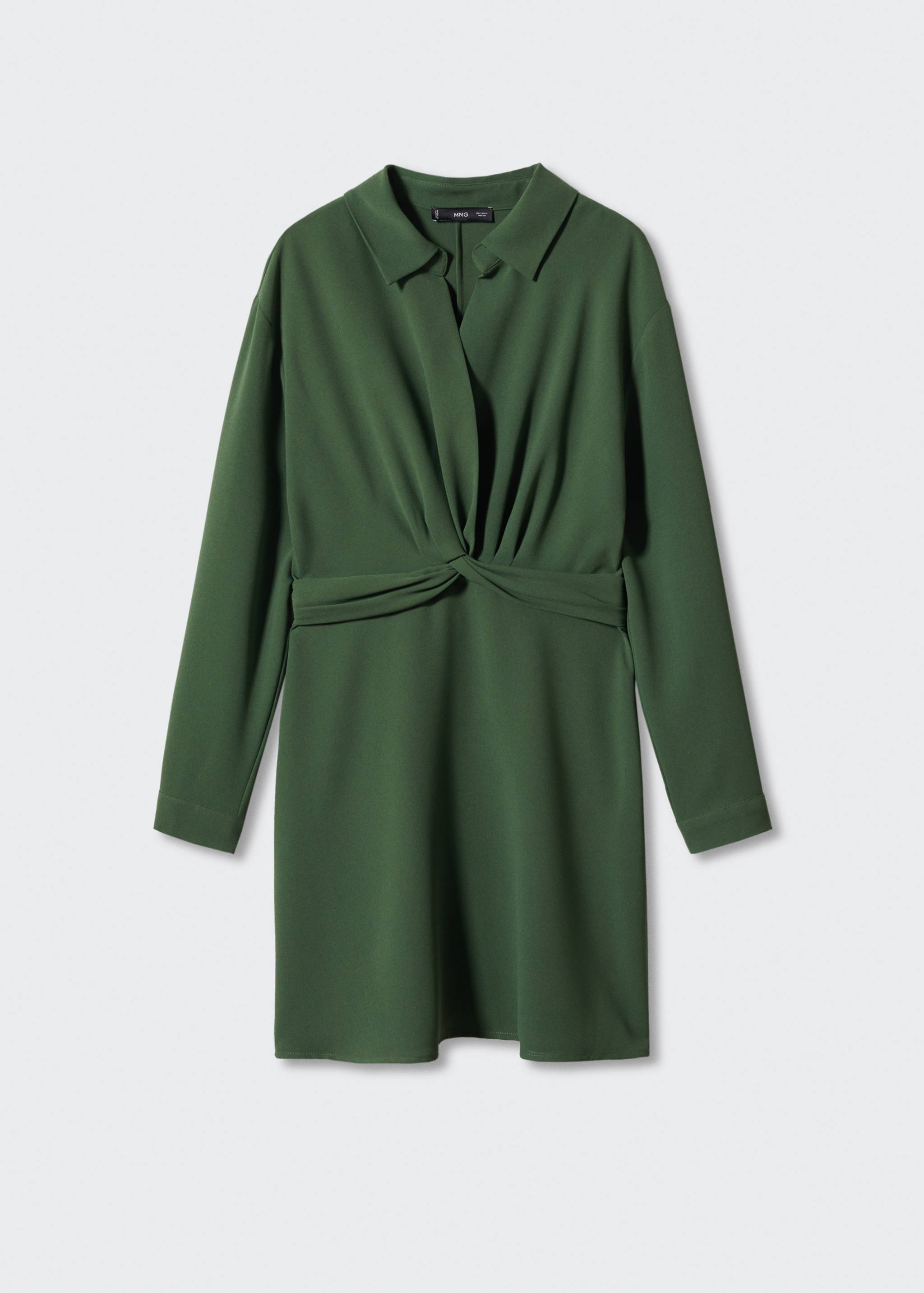 Robe chemise détail nœud - Article sans modèle