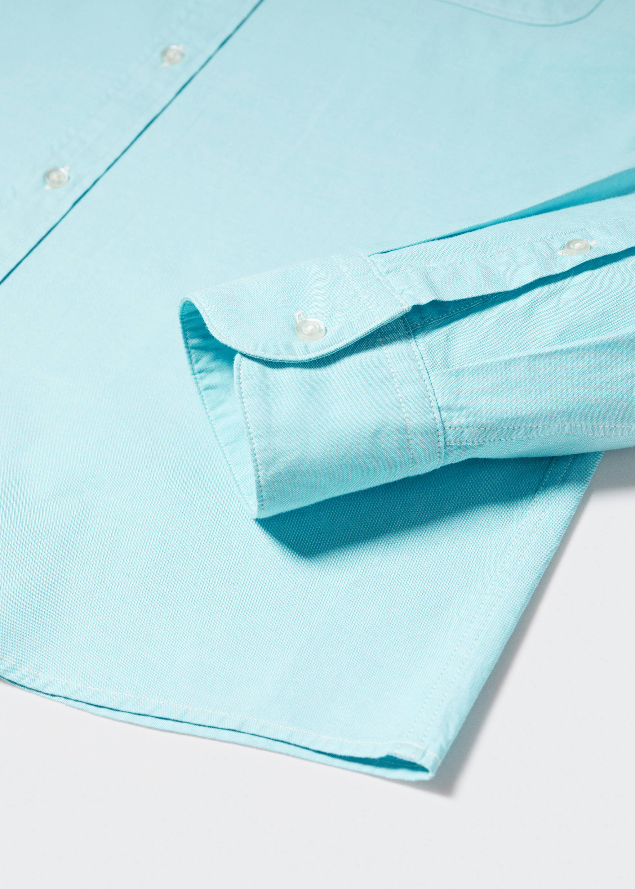 Slim fit Mao collar shirt - Details of the article 8