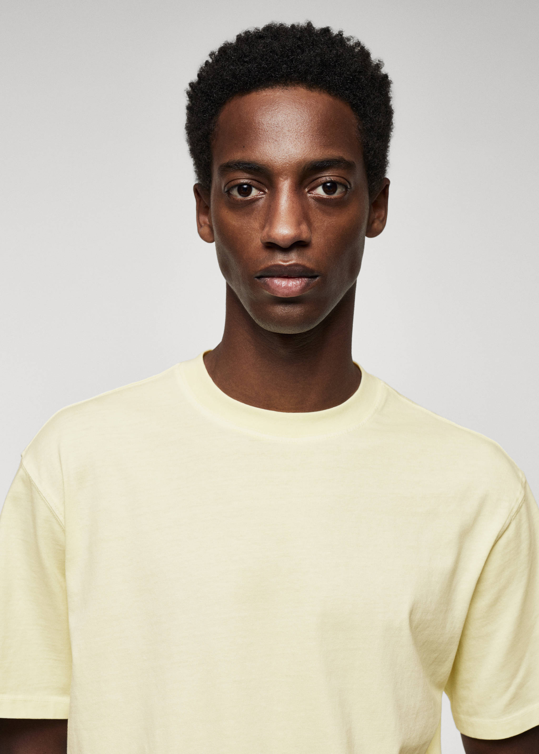 100% cotton relaxed-fit t-shirt - Details of the article 1