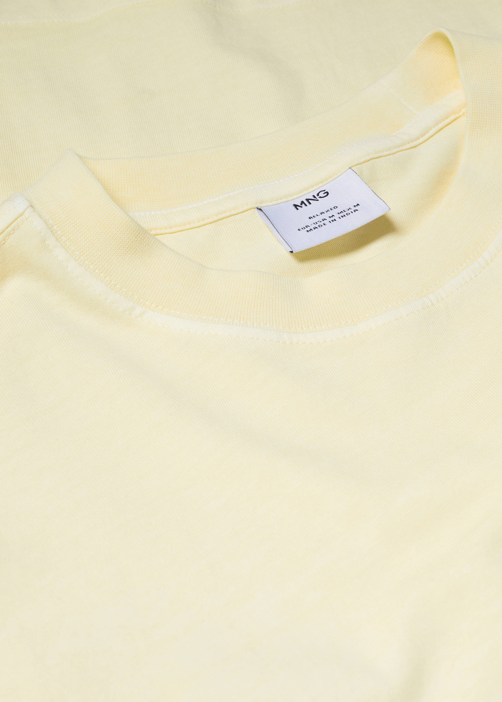 100% cotton relaxed-fit t-shirt - Details of the article 8
