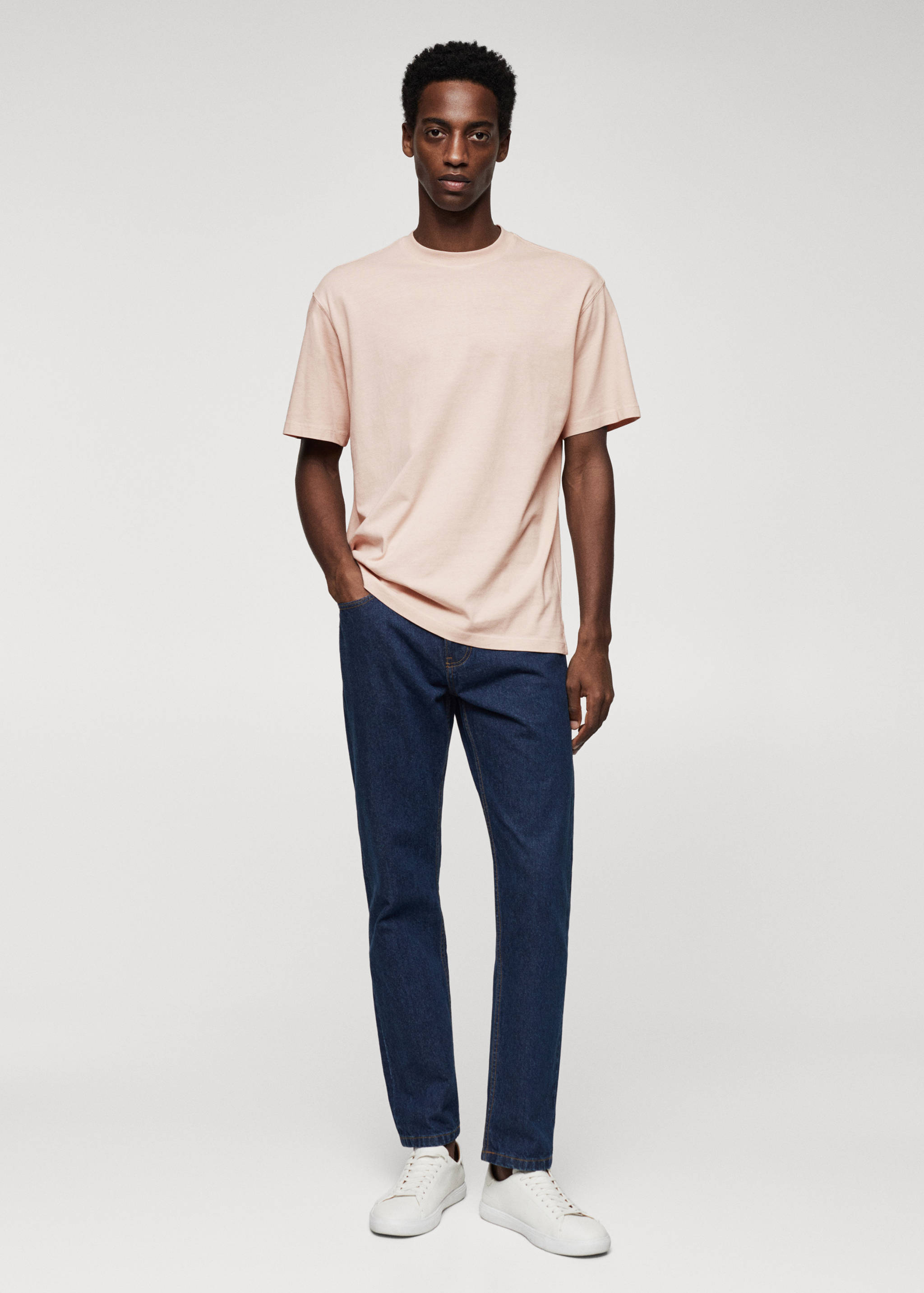 Samarreta 100% cotó relaxed fit - Pla general