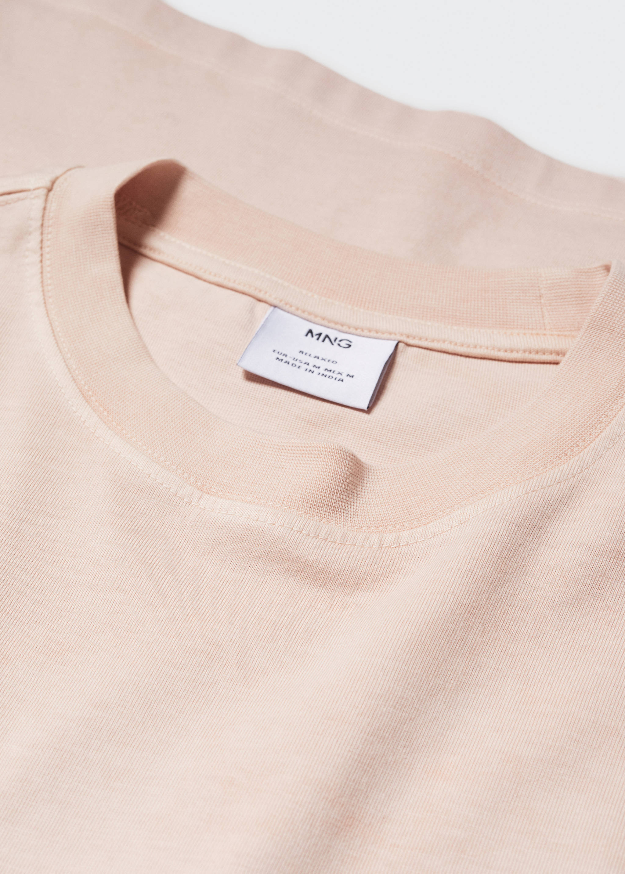 Samarreta 100% cotó relaxed fit - Detall de l'article 8