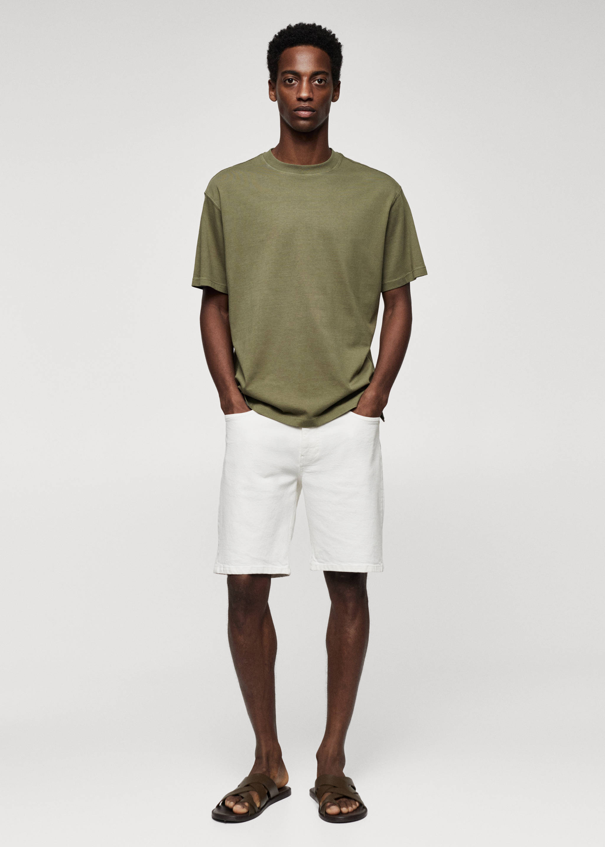 Samarreta 100% cotó relaxed fit - Pla general