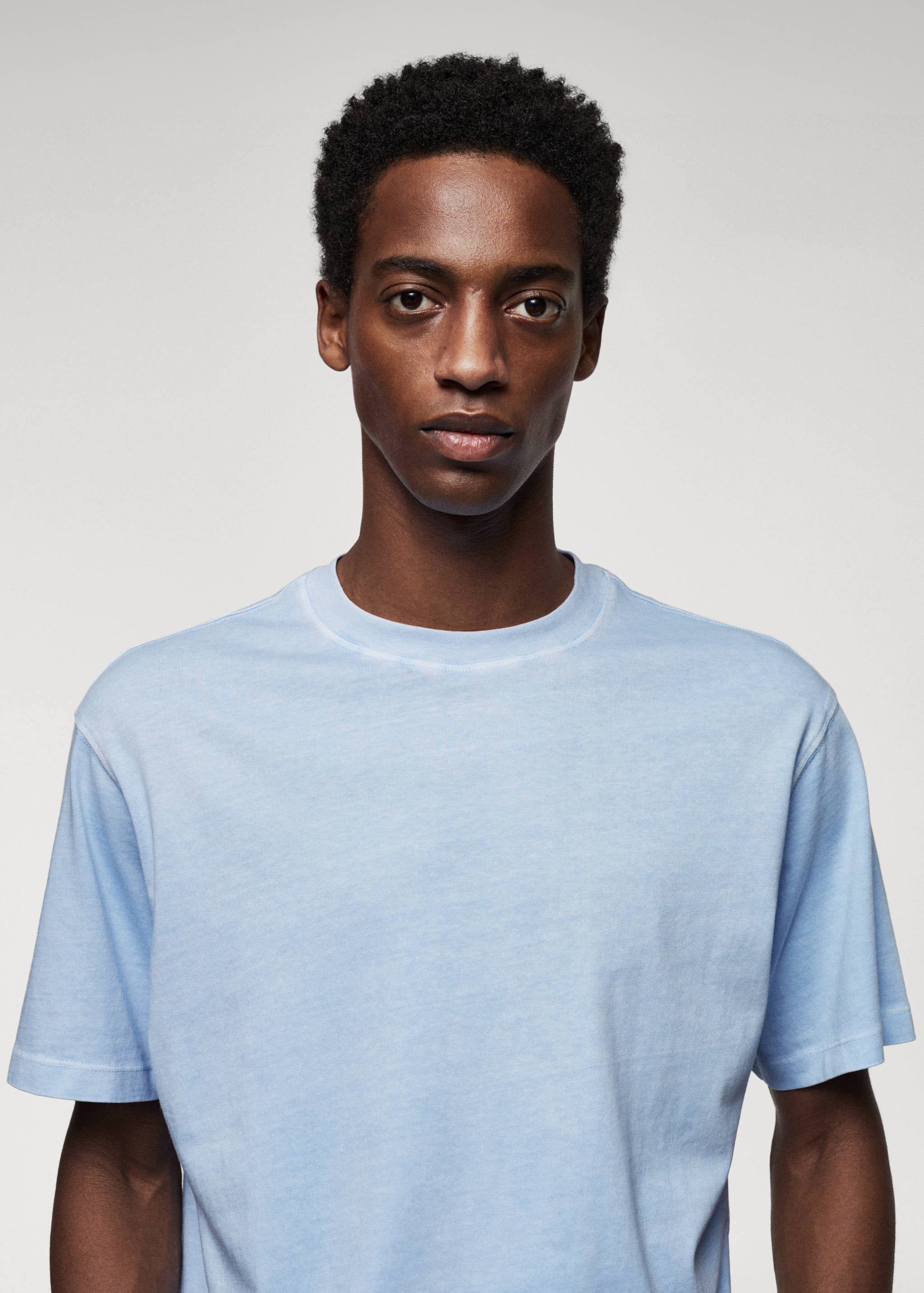 100% cotton relaxed-fit t-shirt - Details of the article 1