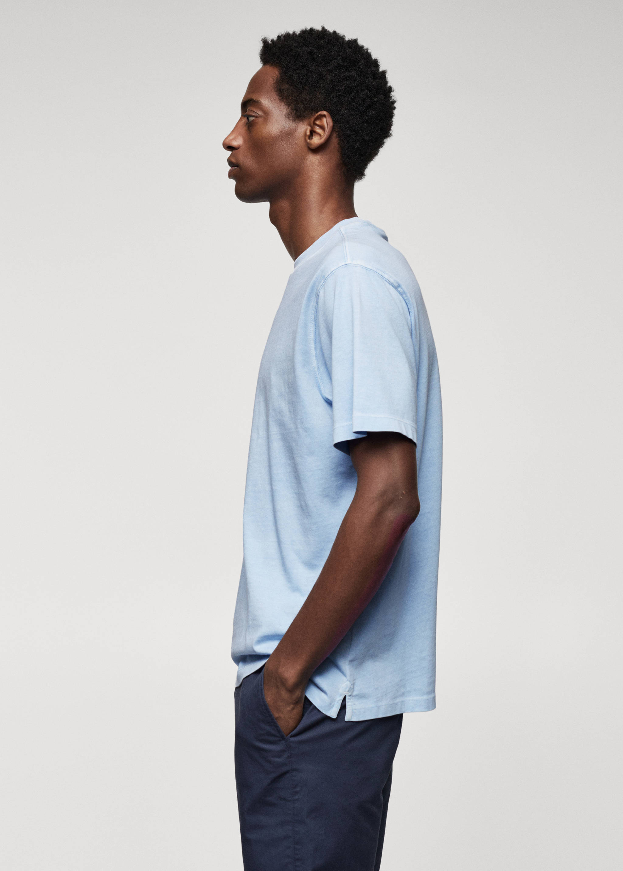 100% cotton relaxed-fit t-shirt - Details of the article 6