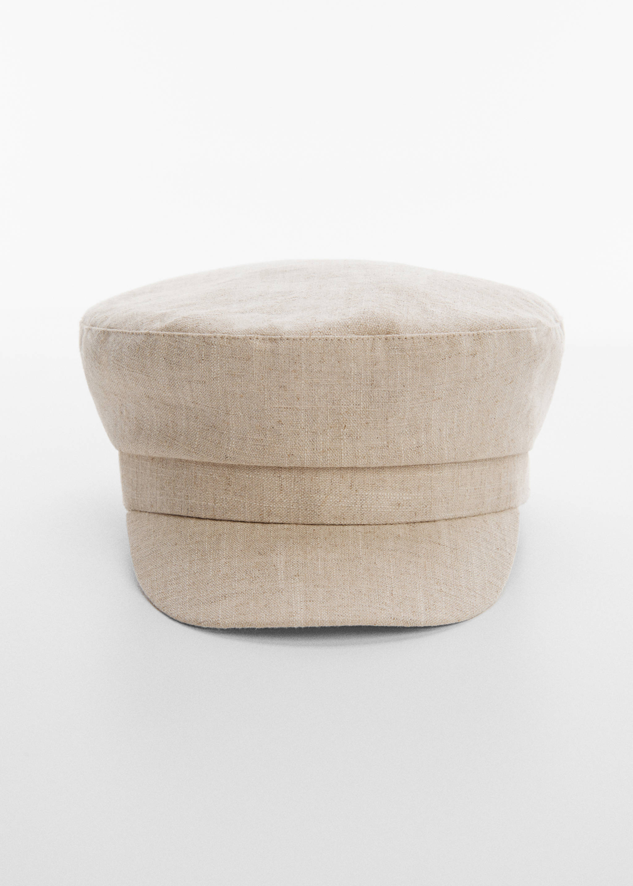 Cap with visor - Medium plane