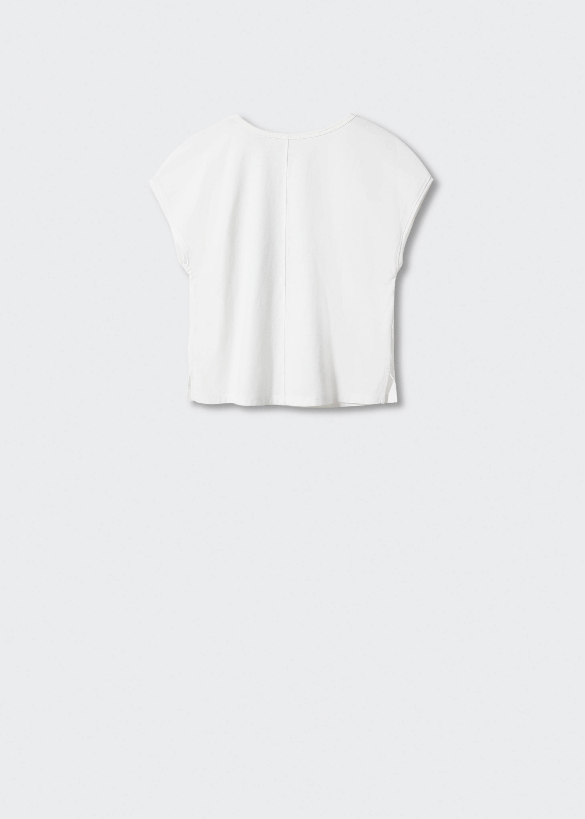 Mönstrad t-shirt relief - Artikelns baksida