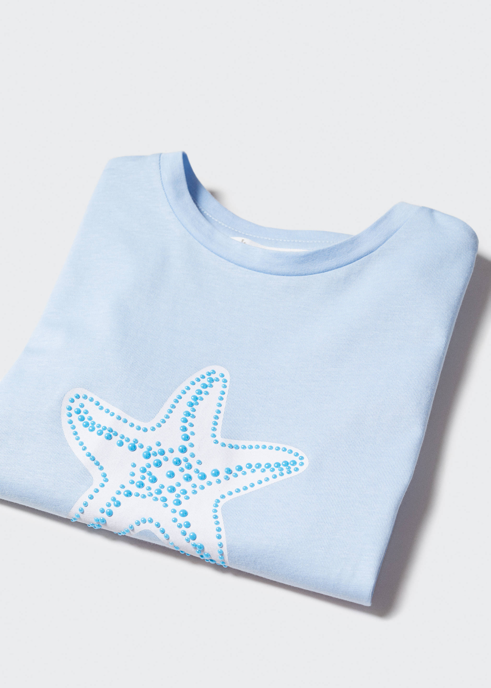 Mönstrad t-shirt relief - Detaljer om artikeln 8