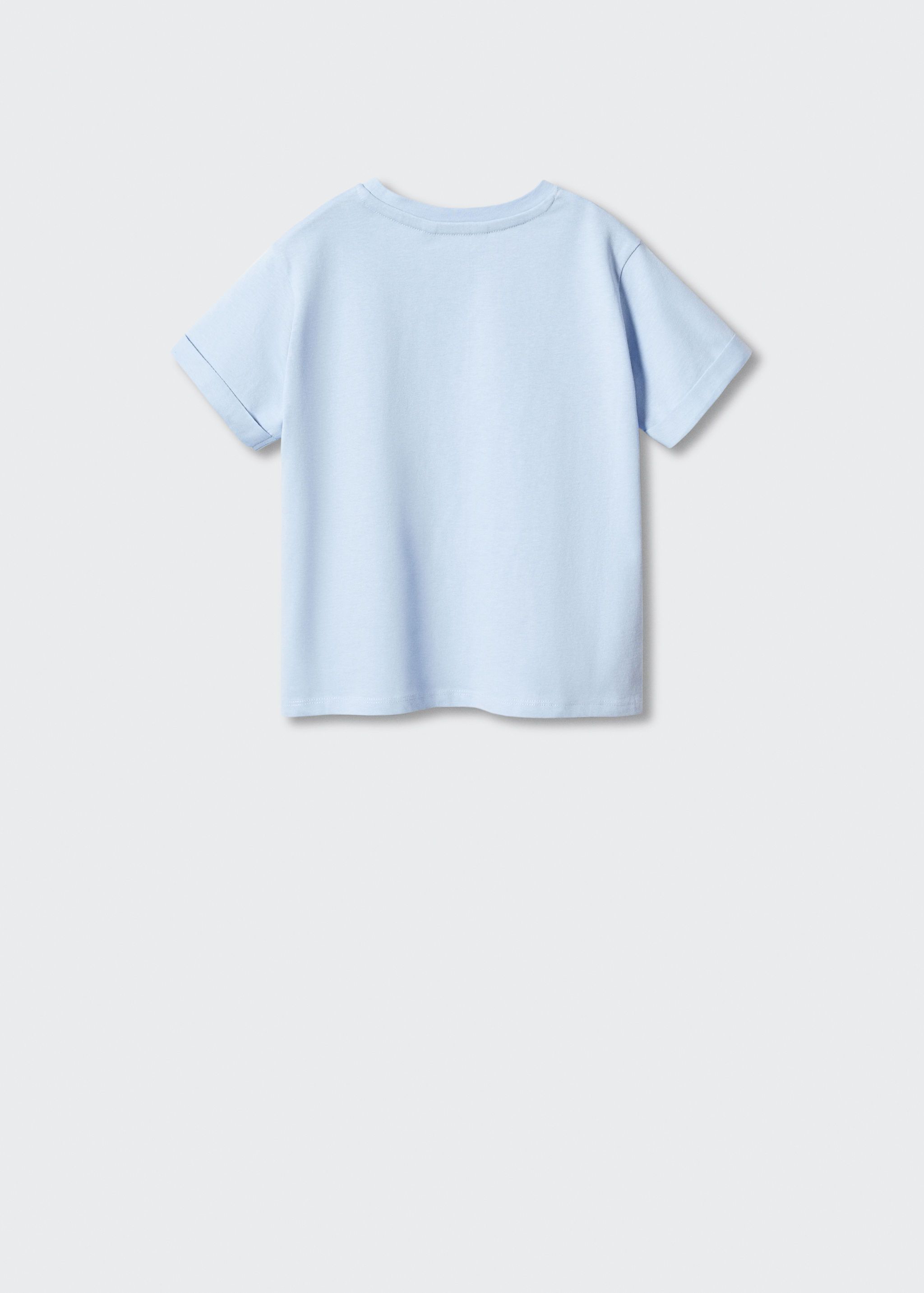 Mönstrad t-shirt relief - Artikelns baksida