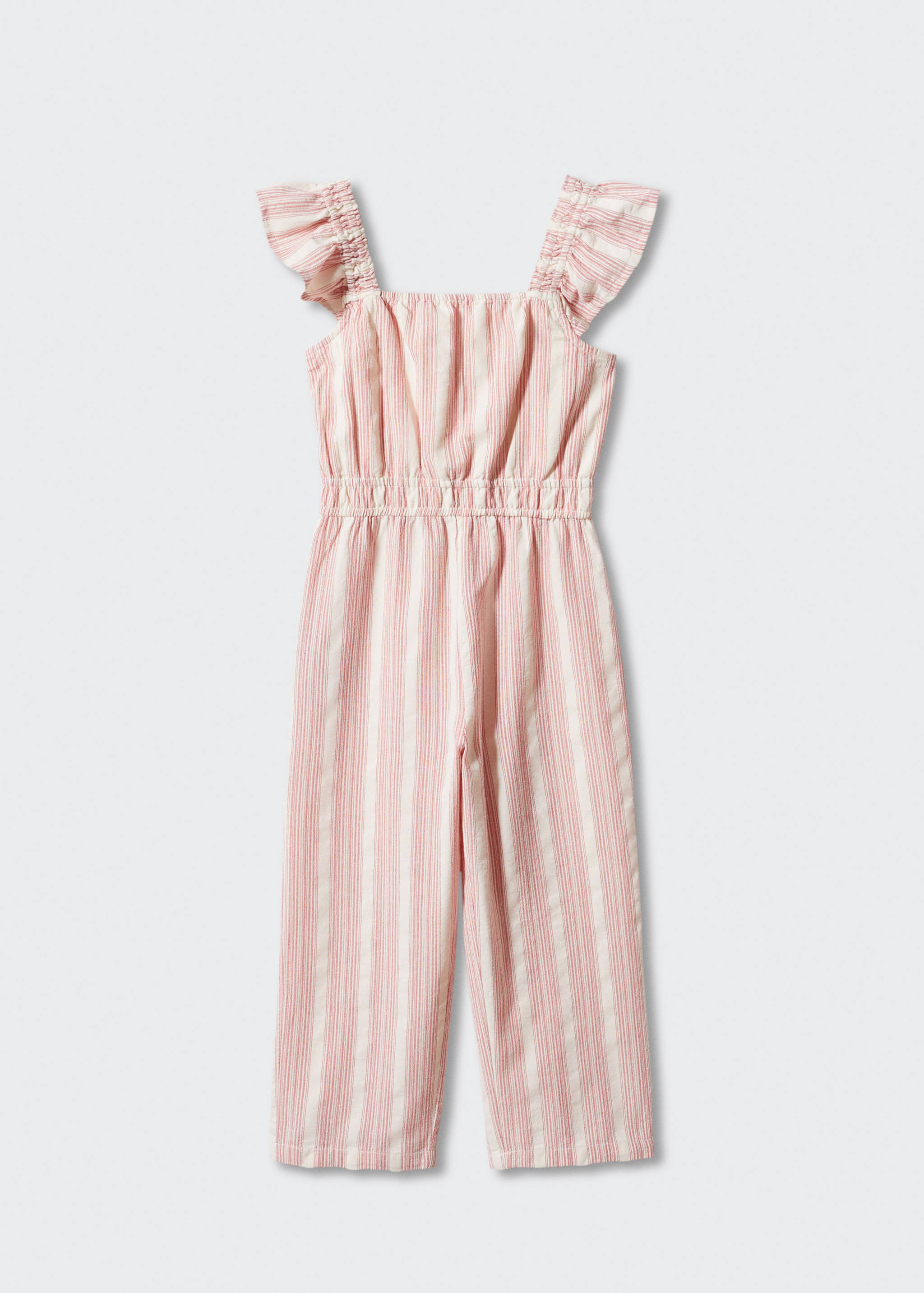 Striped cotton jumpsuit - Article without model