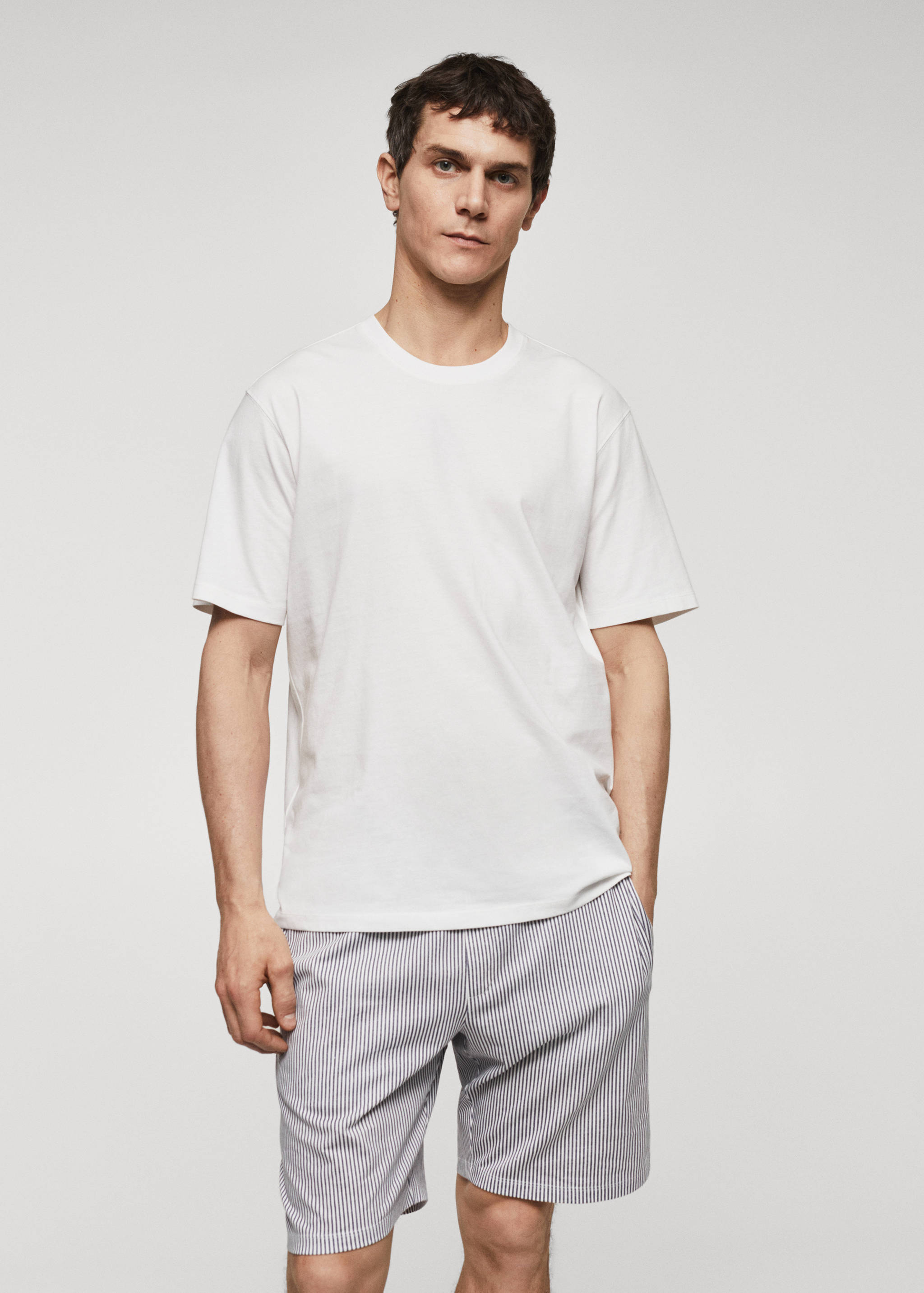 Cotton pyjama shorts pack - Details of the article 1