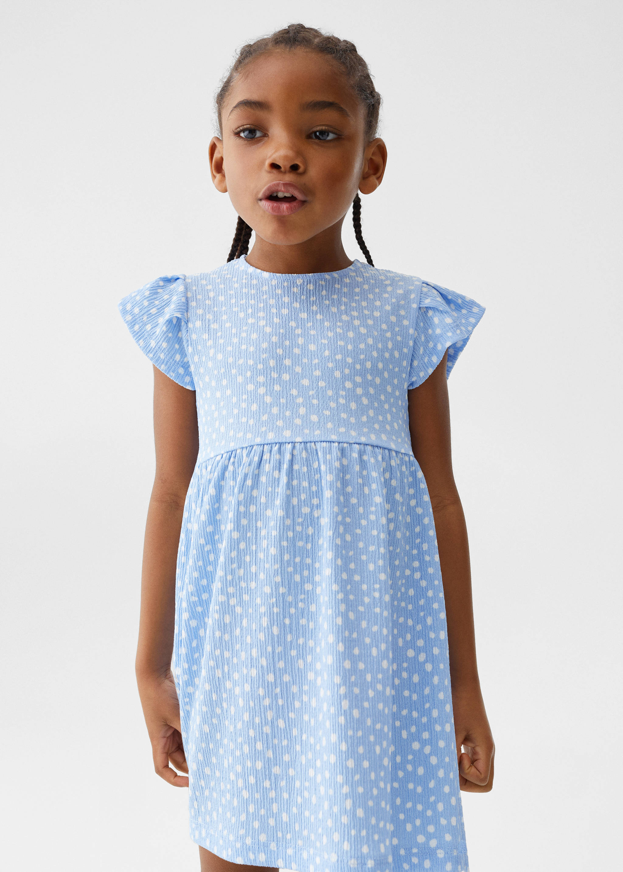 Polka-dot print dress - Medium plane