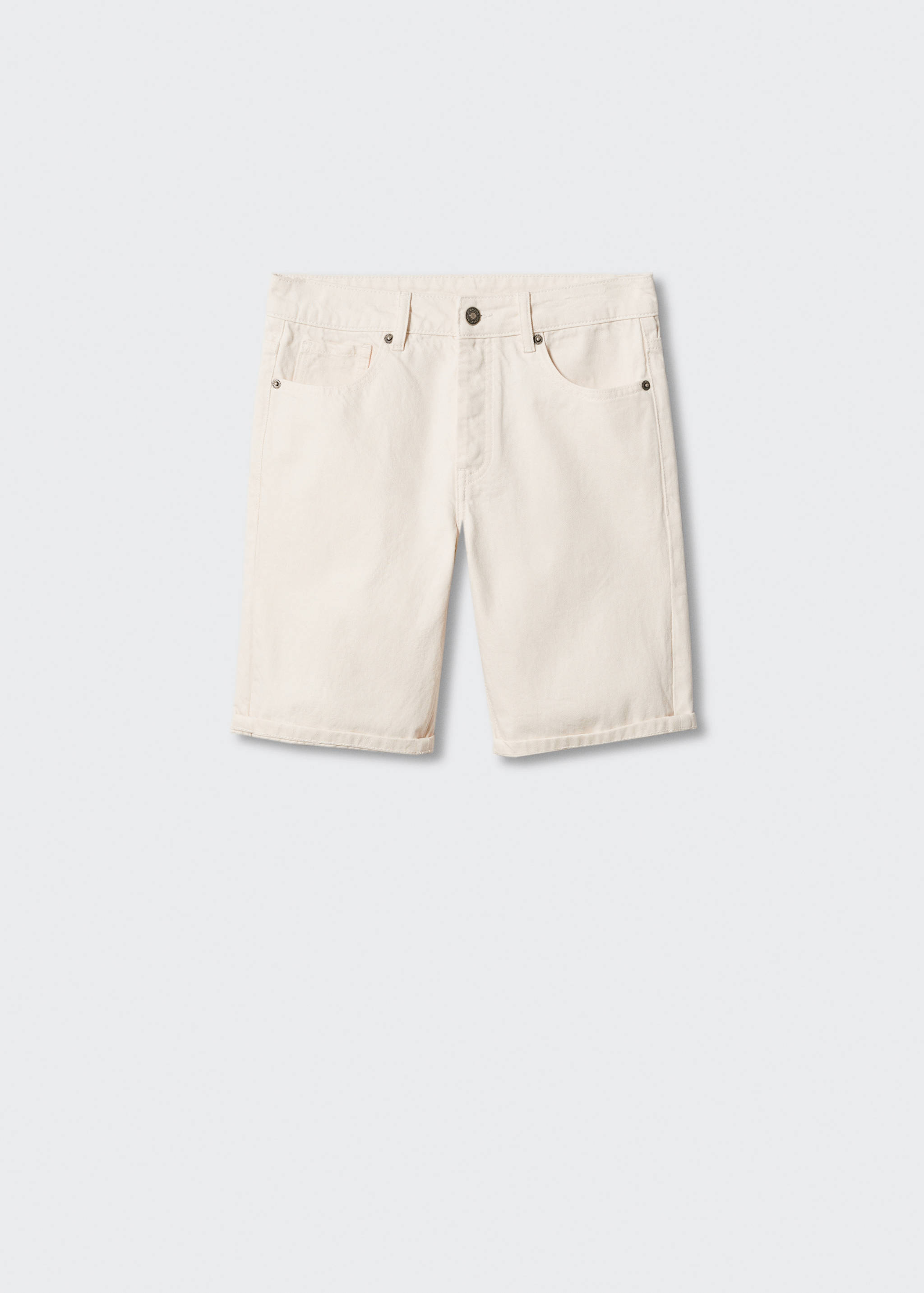 Bermuda denim coton - Article sans modèle