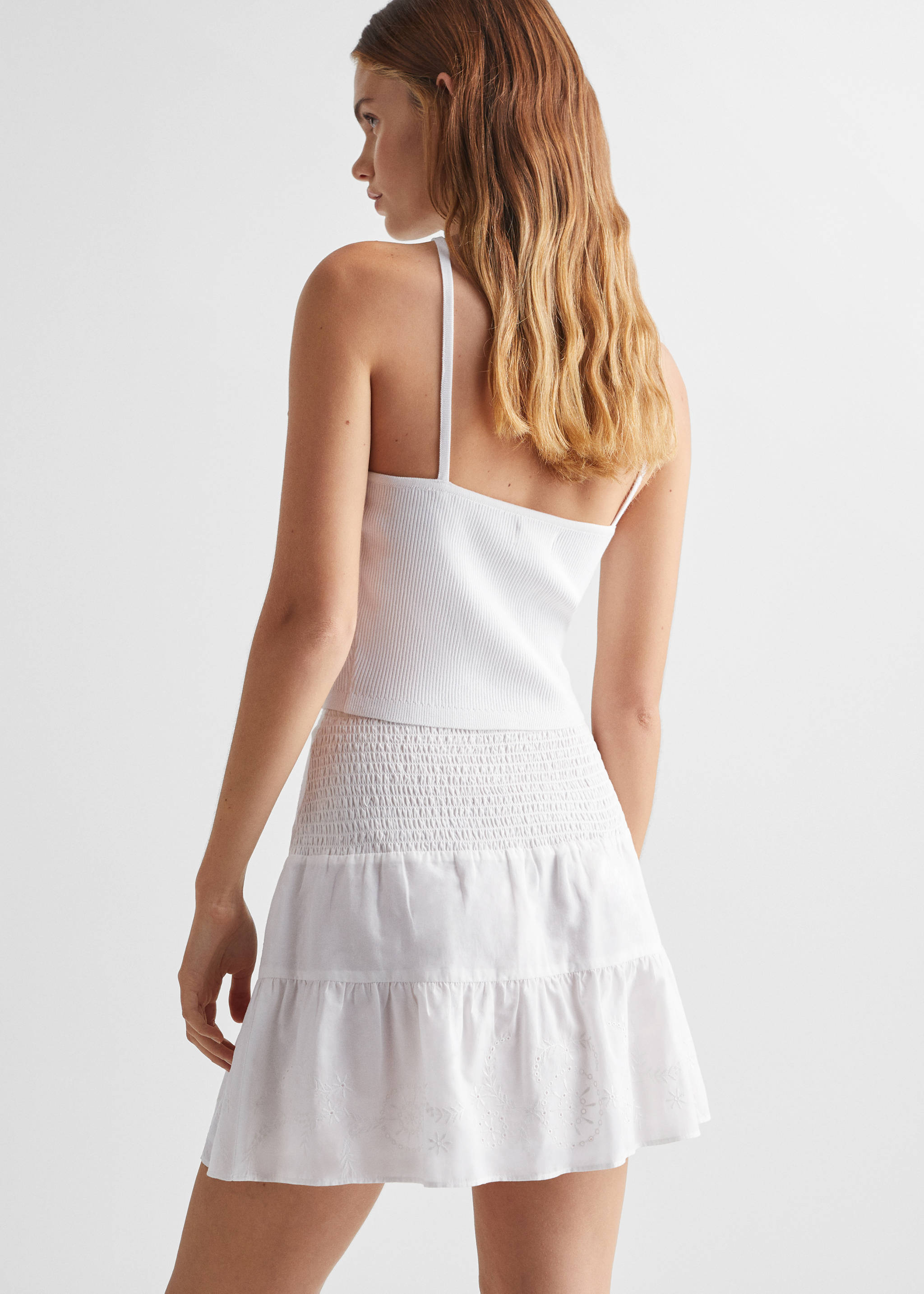 Jupe froncée volants - Verso de l’article