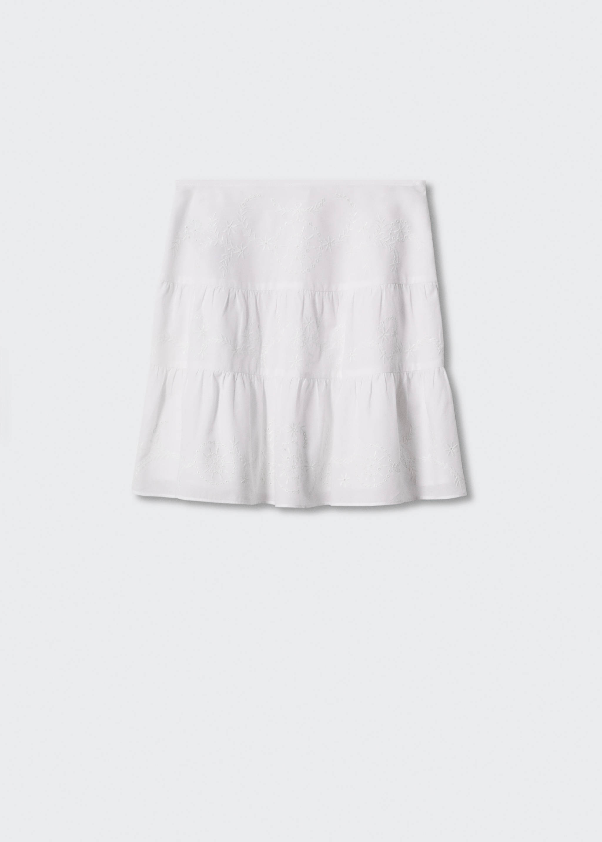 Jupe froncée volants - Article sans modèle