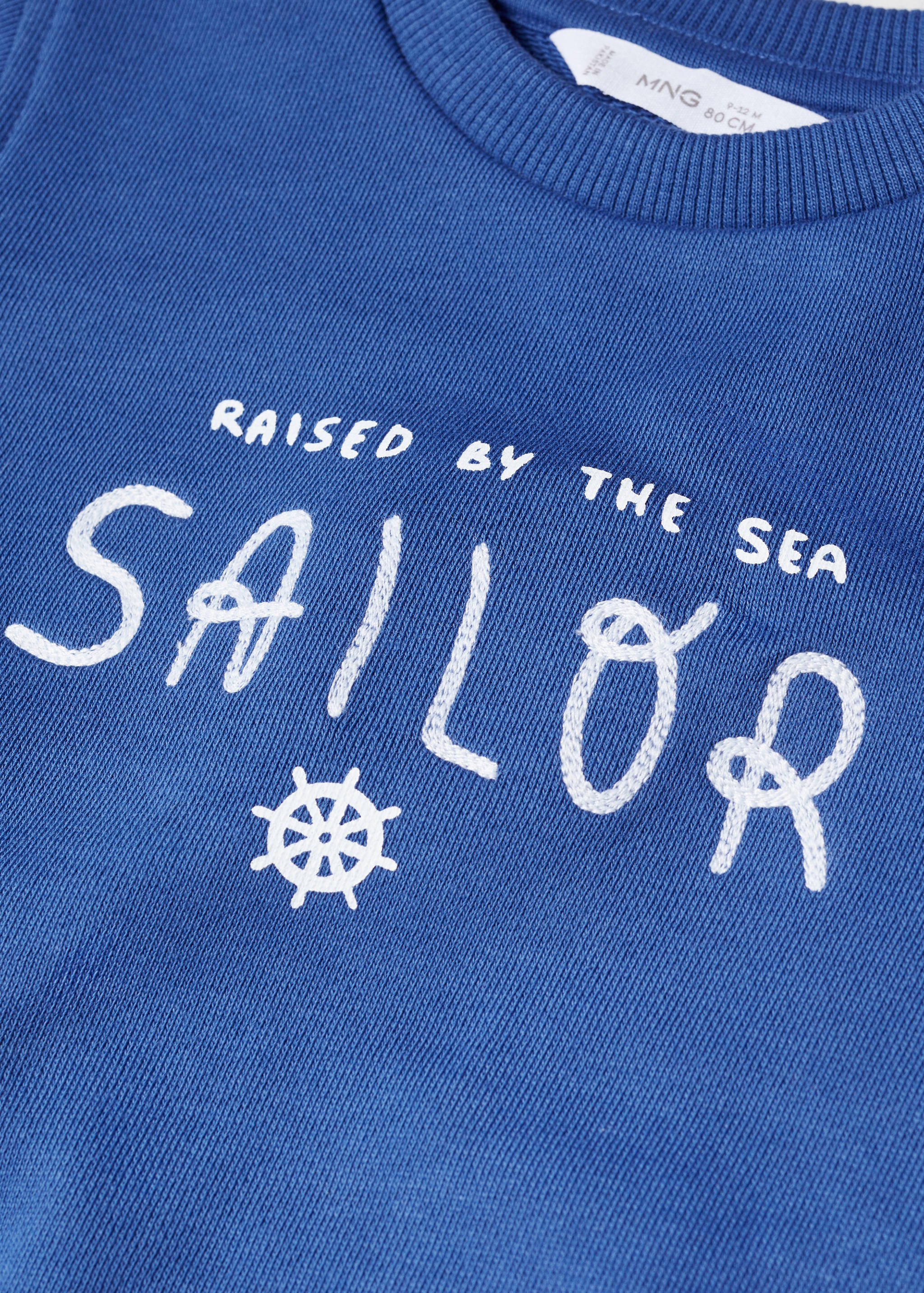 Message cotton sweatshirt - Details of the article 8