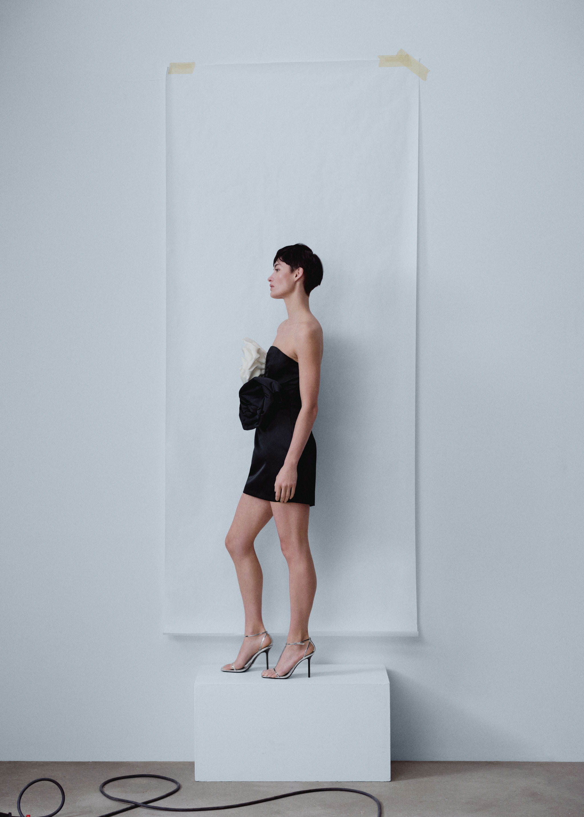 Robe bicolore maxifleurs - Détail de l'article 1