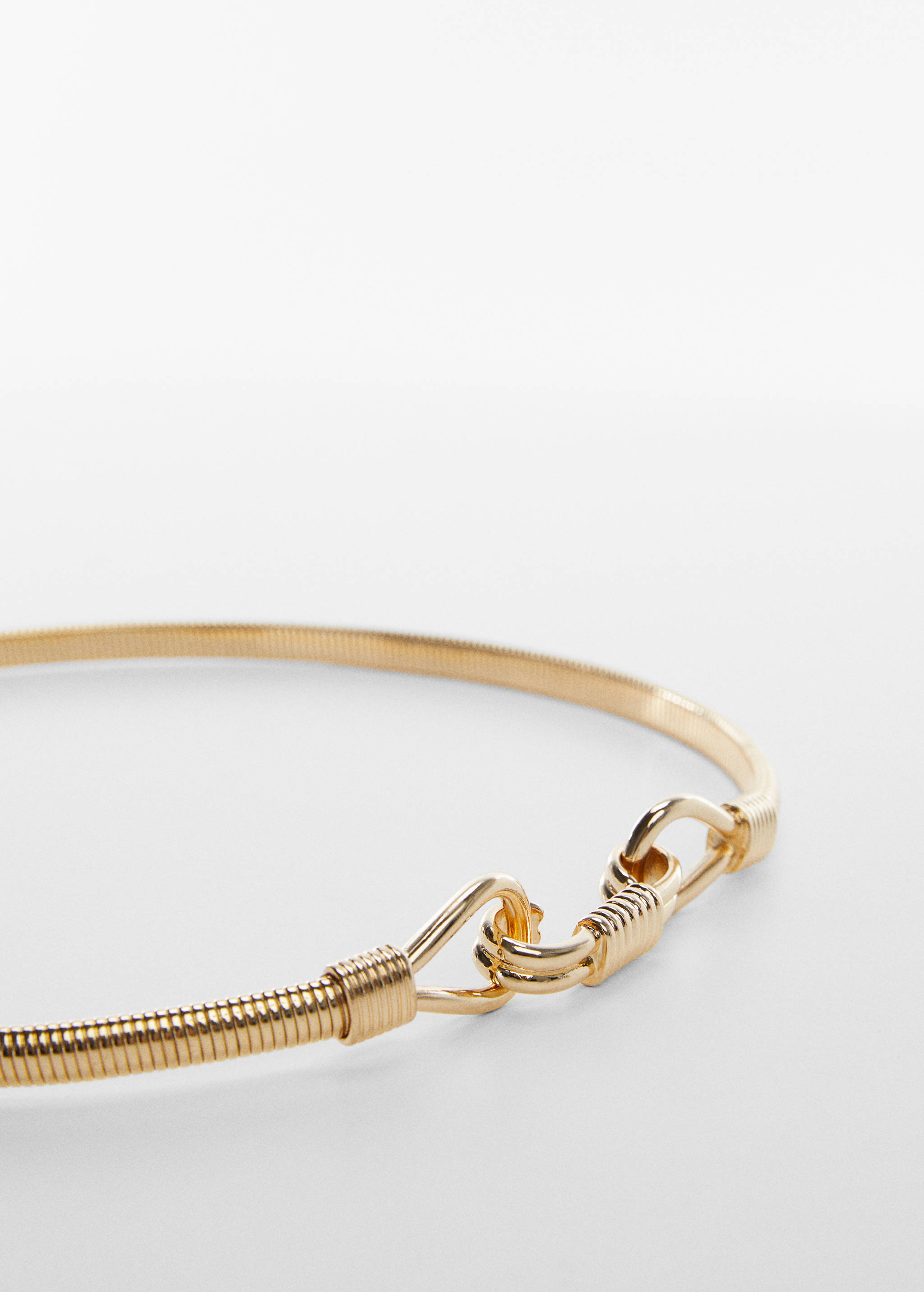 Skinny metal belt - Medium plane