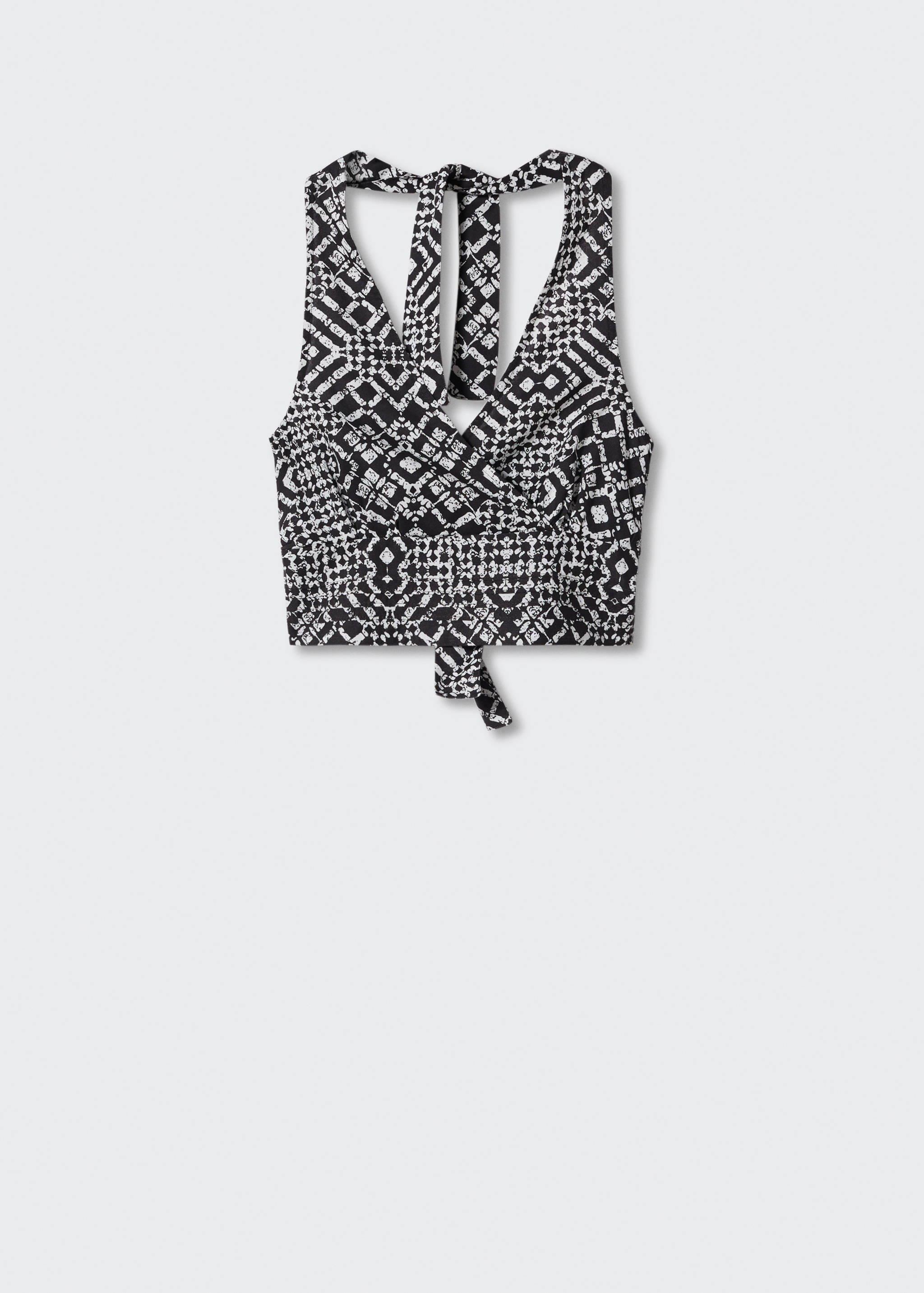 Top mit Ethno-Wickeleffekt - Artikel ohne Model