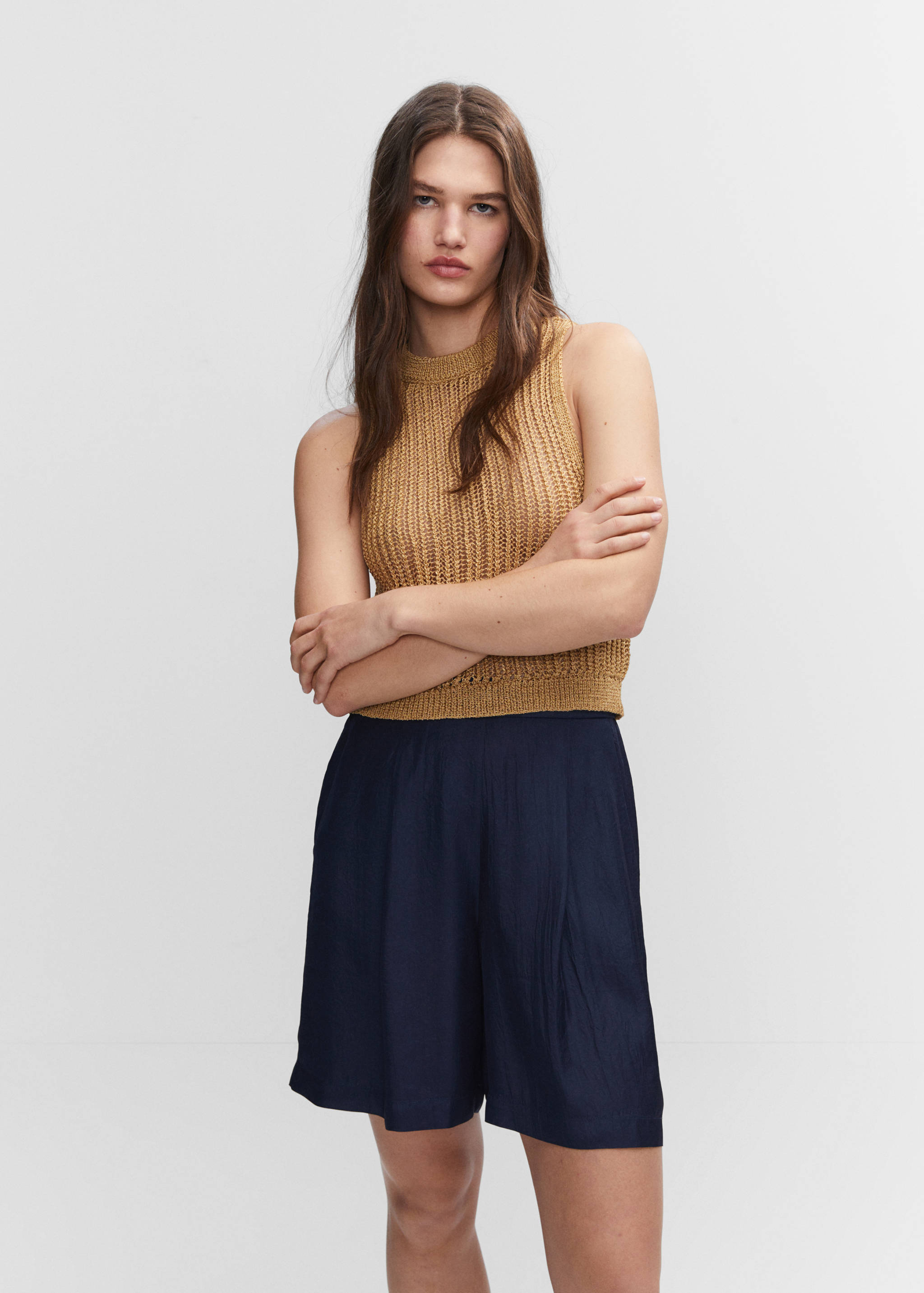 Bermudes cintura elàstica - Pla mig