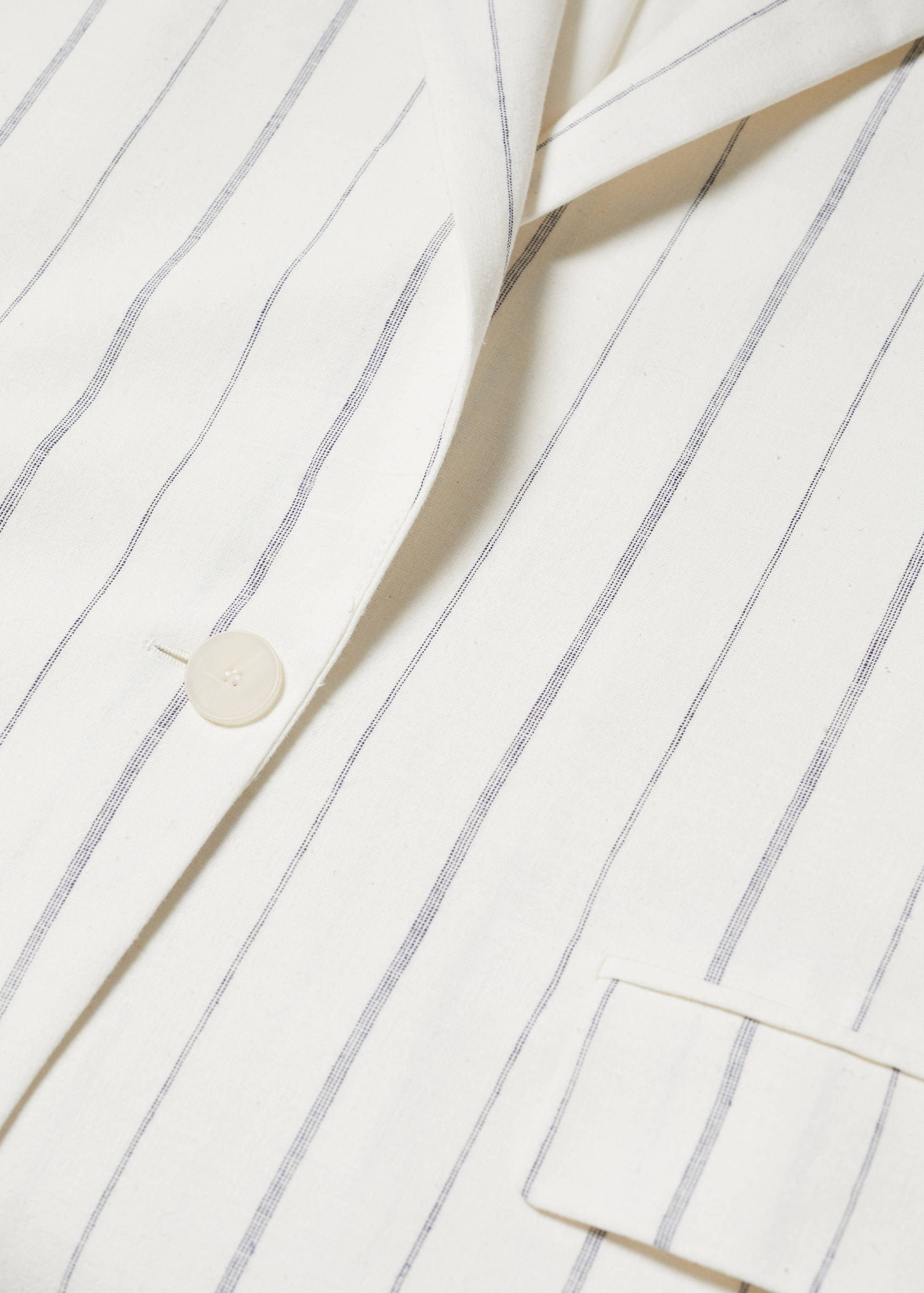 Striped suit blazer - Details of the article 8