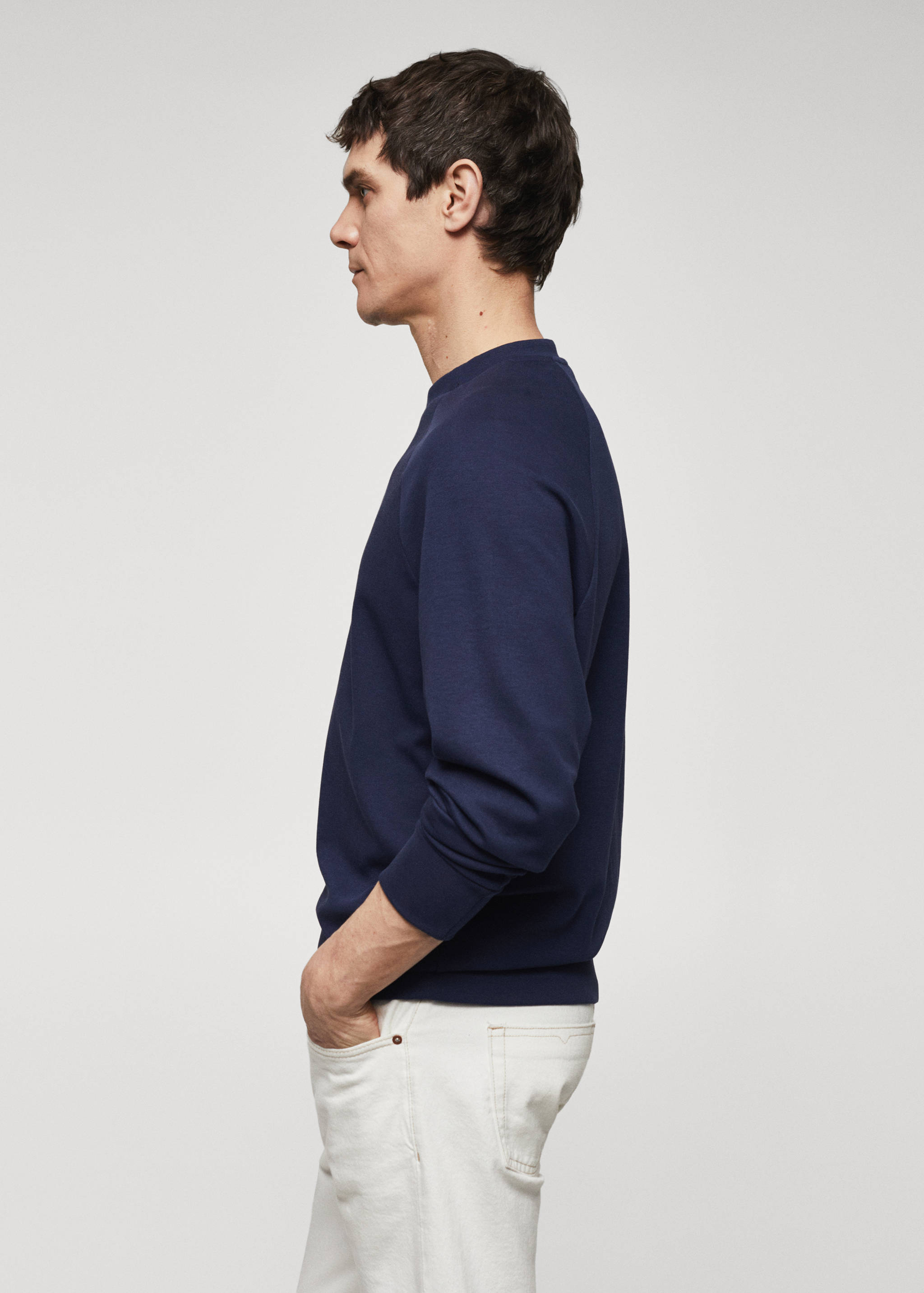 Lightweight cotton sweatshirt - Details of the article 2