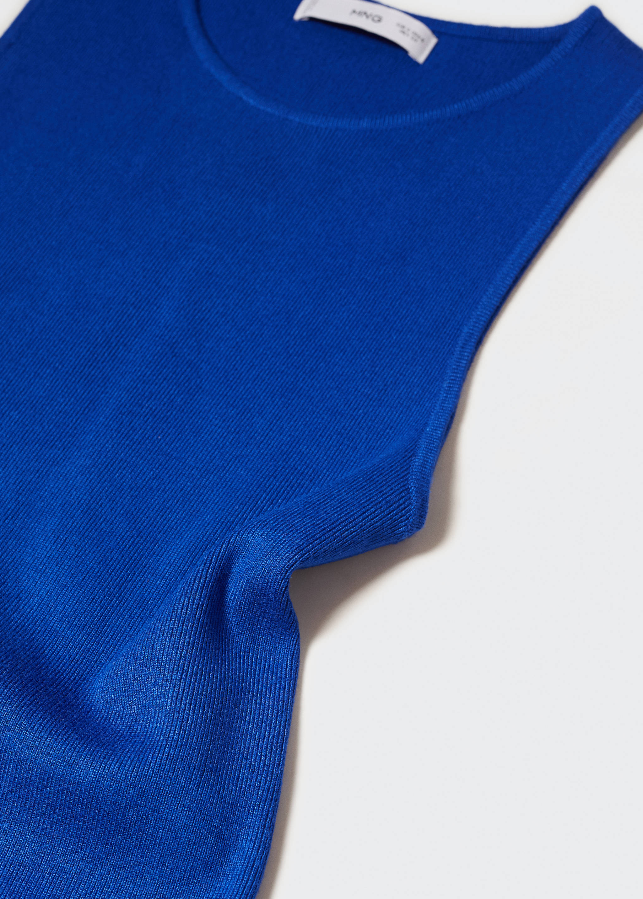 Short knitted dress - Details of the article 8