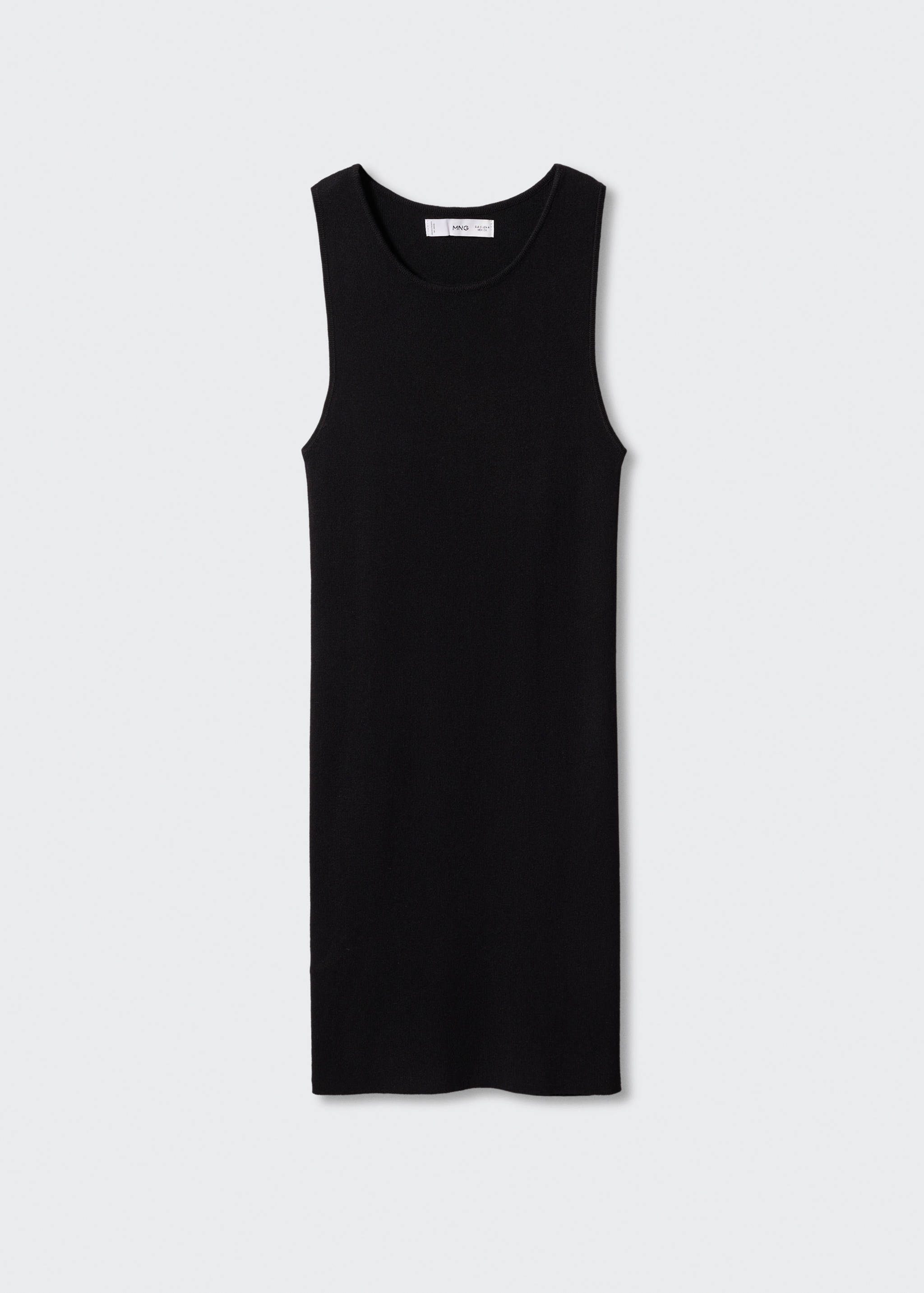 Short knitted dress - Article without model